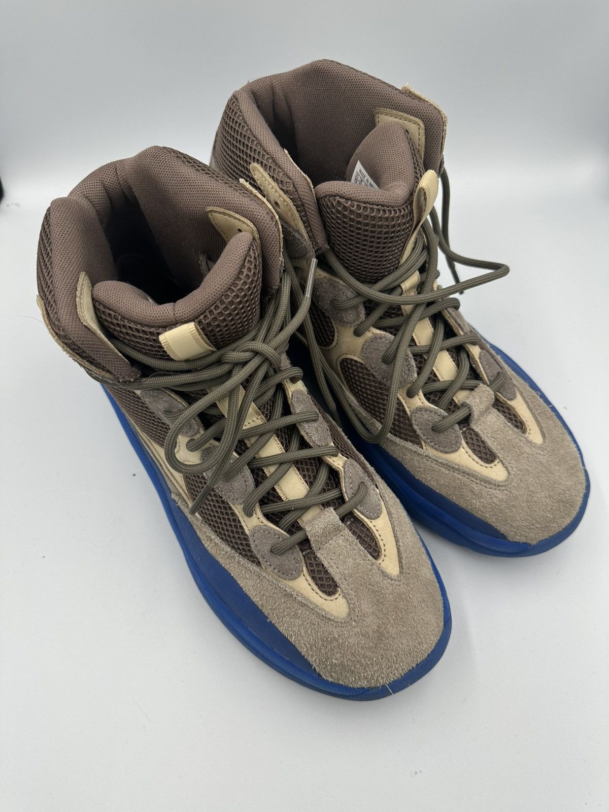 Adidas × Kanye West ADIDAS YEEZY DESERT BOOT TAUPE BLUE 13 WORN ONCE GY0374 Size US 13 / EU 46 - 3 Thumbnail
