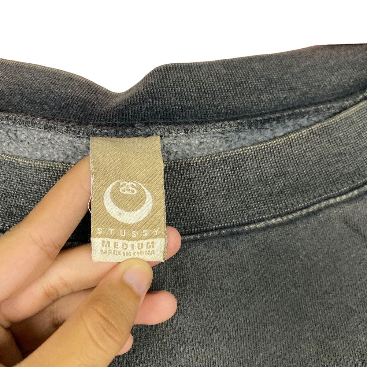 Stussy × Vintage Vintage Stussy Embroidered Crewneck Sweatshirt Size M Size US M / EU 48-50 / 2 - 4 Thumbnail