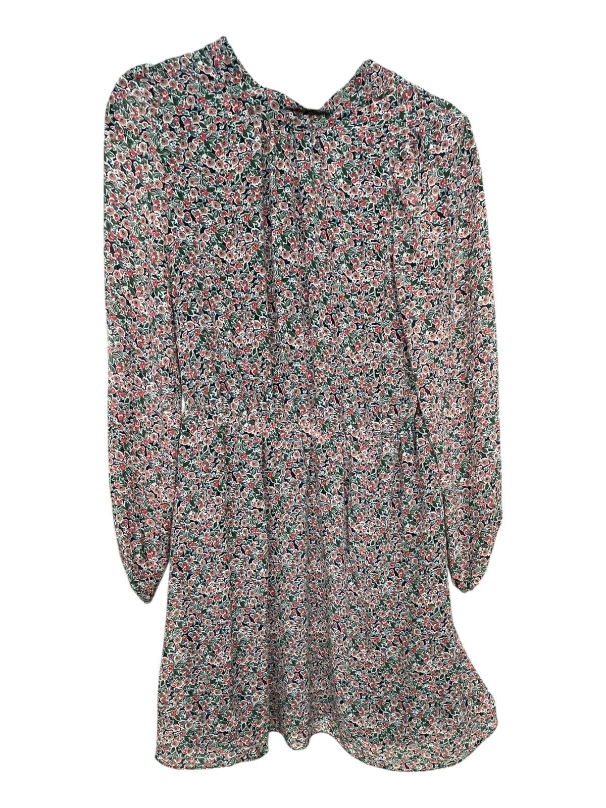 Boden Dress Womens 6 Floral Multicolor Long Sleeve Mini