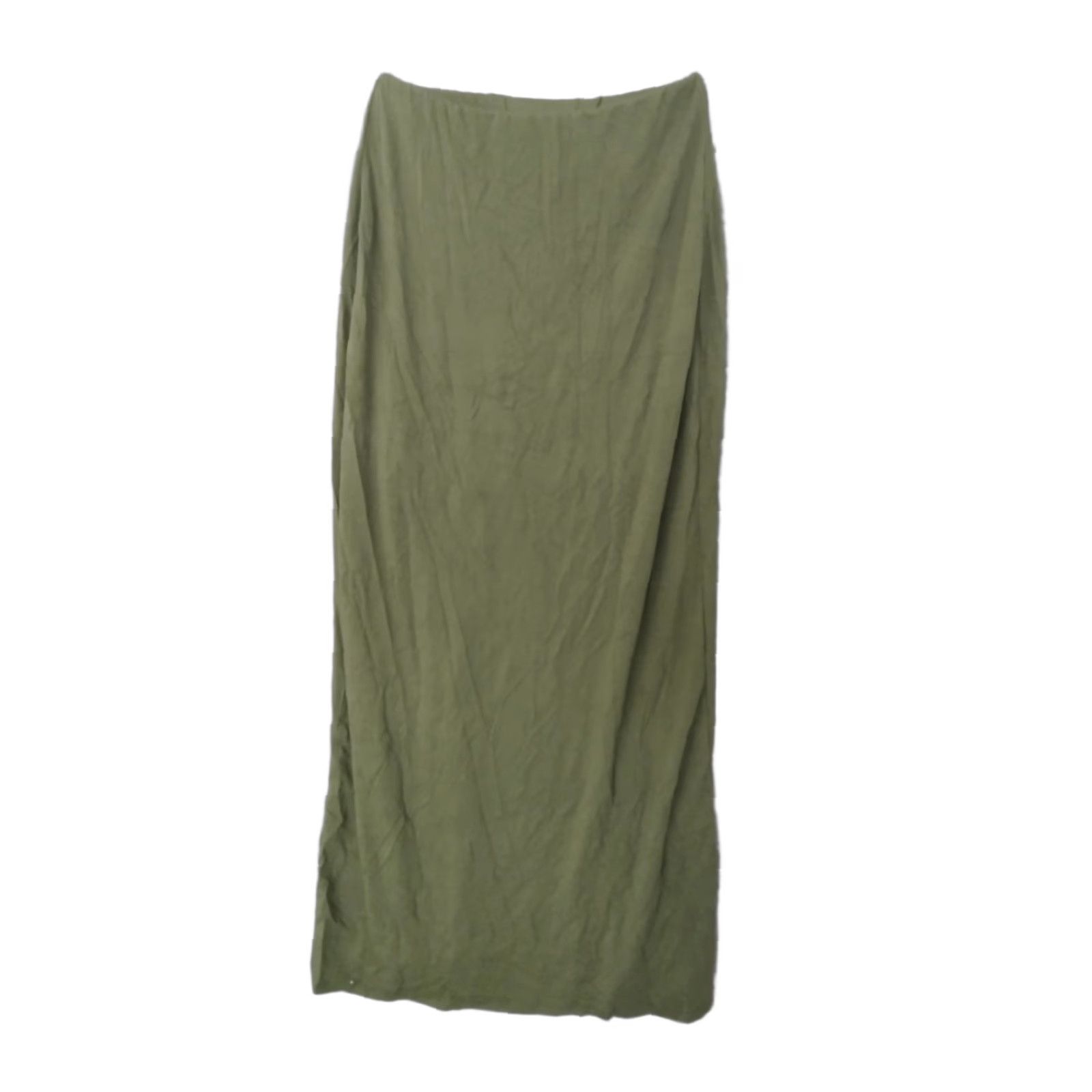 Vintage Codigo Skirt Army Green Maxi Wrap Around S Women Size 28" / US 6 / IT 42 - 1 Thumbnail