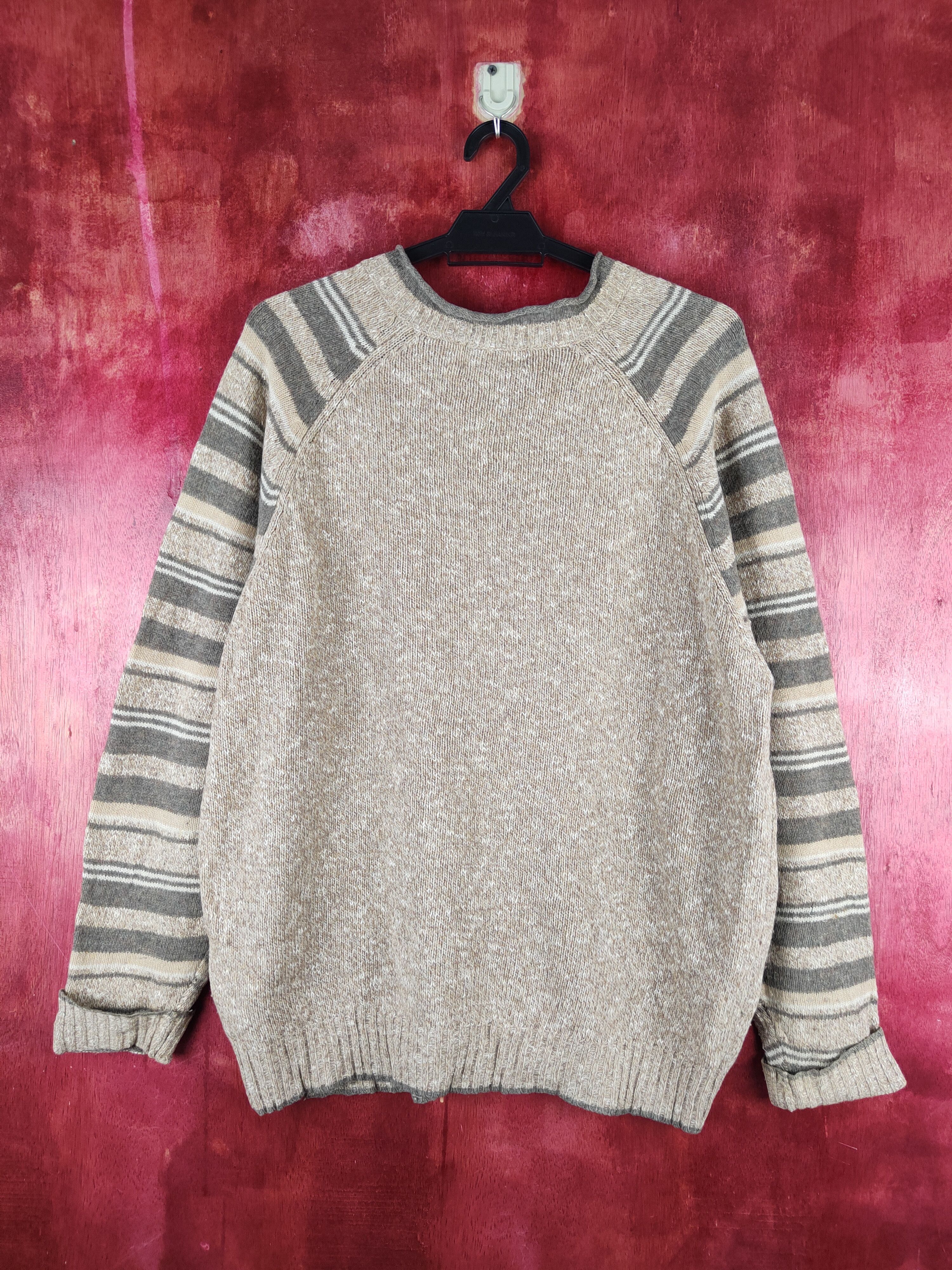Japanese Brand × Vintage Crocodile Brown Knitwear Sweatshirts #S2347 Size US L / EU 52-54 / 3 - 8 Thumbnail