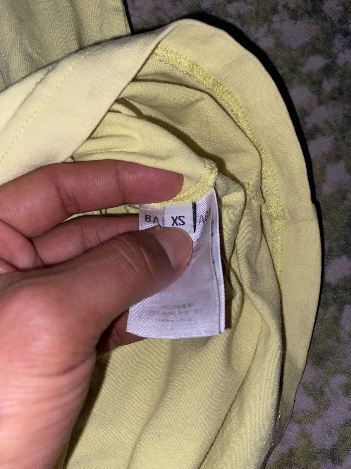 Balenciaga BALENCIAGA FW20 CREW SPELL OUT TEE Size US XS / EU 42 / 0 - 6 Thumbnail