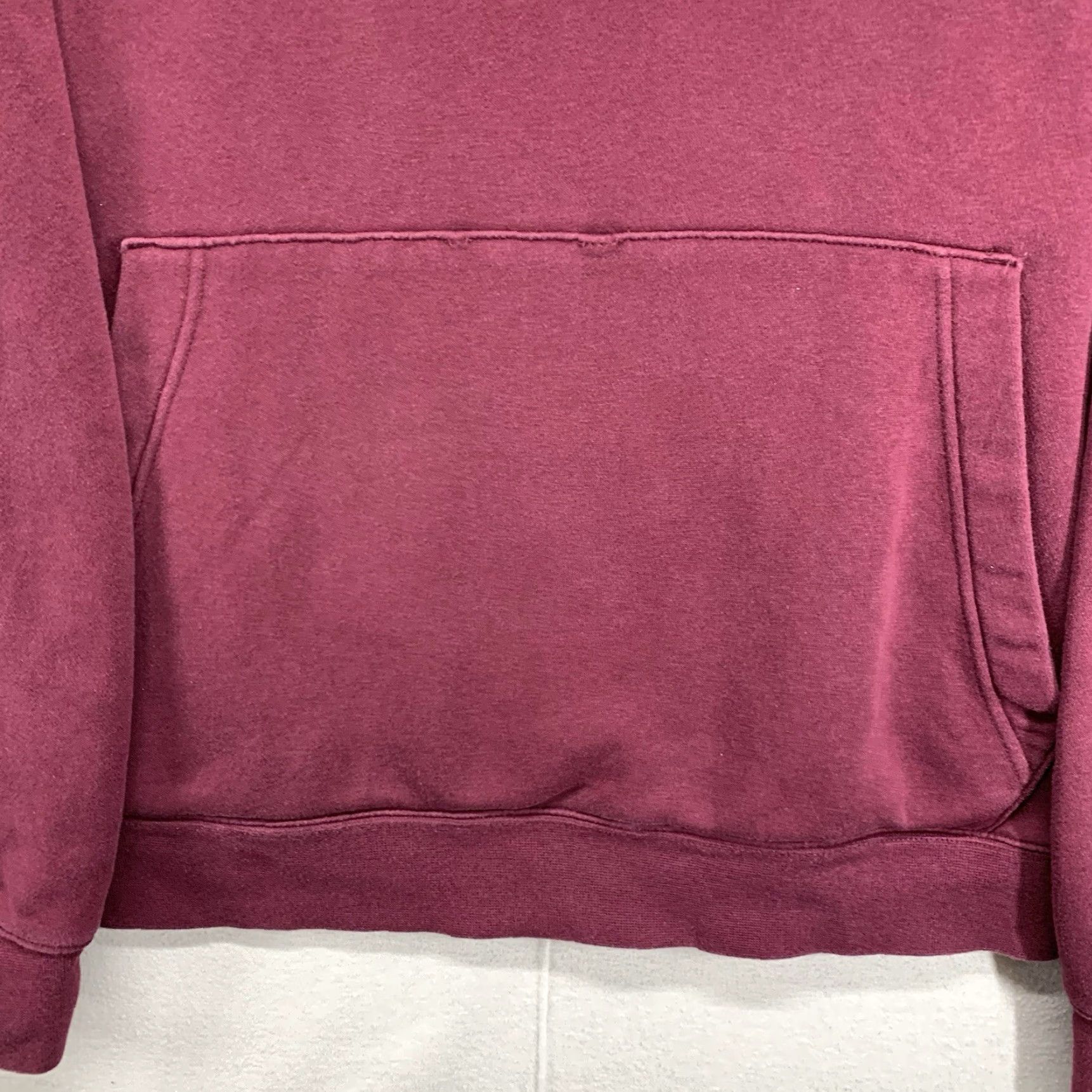 Nike VINTAGE Nike Hoodie Mens Football 2XL Faded Maroon Grey Ghosts Graphic Print Pullover Hooded Kangaroo Pocket 90s Mens Size US XXL / EU 58 / 5 - 7 Thumbnail