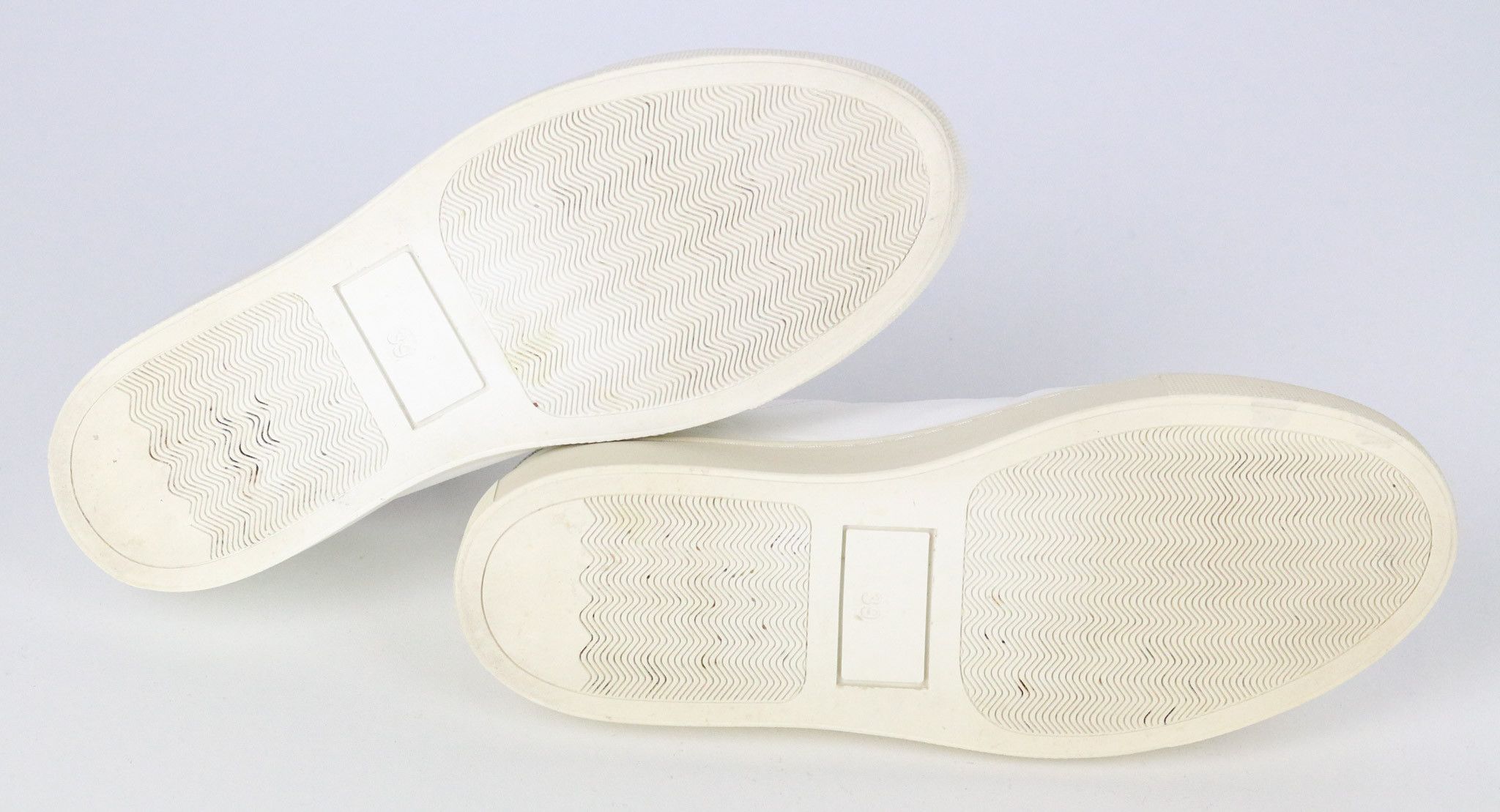 Suitsupply EU39 White Leather Laced Casual Sneakers 73135 Size US 6 / EU 39 - 6 Thumbnail