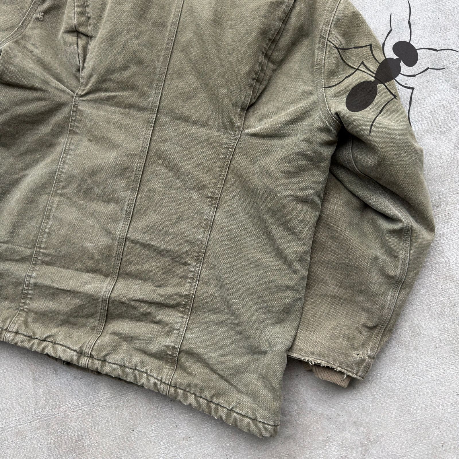 Carhartt × Vintage Carhartt WOMENS WC026 LOV green arctic work wear jacket Size US XL / EU 56 / 4 - 7 Thumbnail