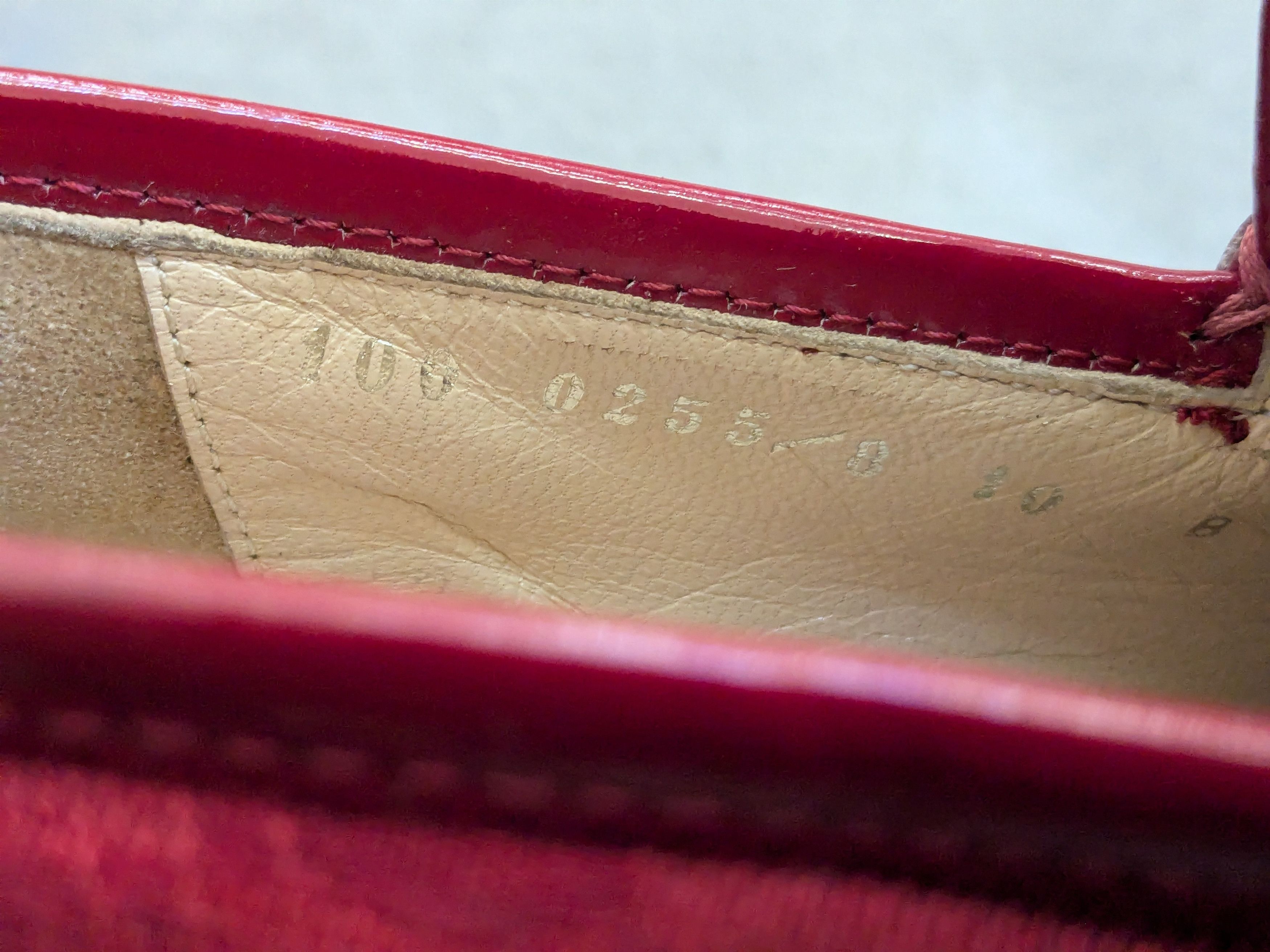 Gucci Gucci Horsebit Loafers Red 10 B Monogram Canvas Jacquard Size US 10 / IT 40 - 6 Thumbnail
