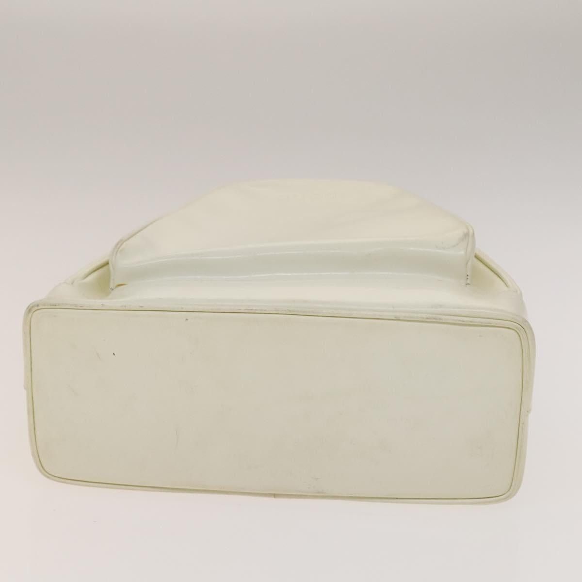 Gucci GUCCI Bamboo Body Bag Patent Leather White Gold 003 3444 Size ONE SIZE - 9 Thumbnail