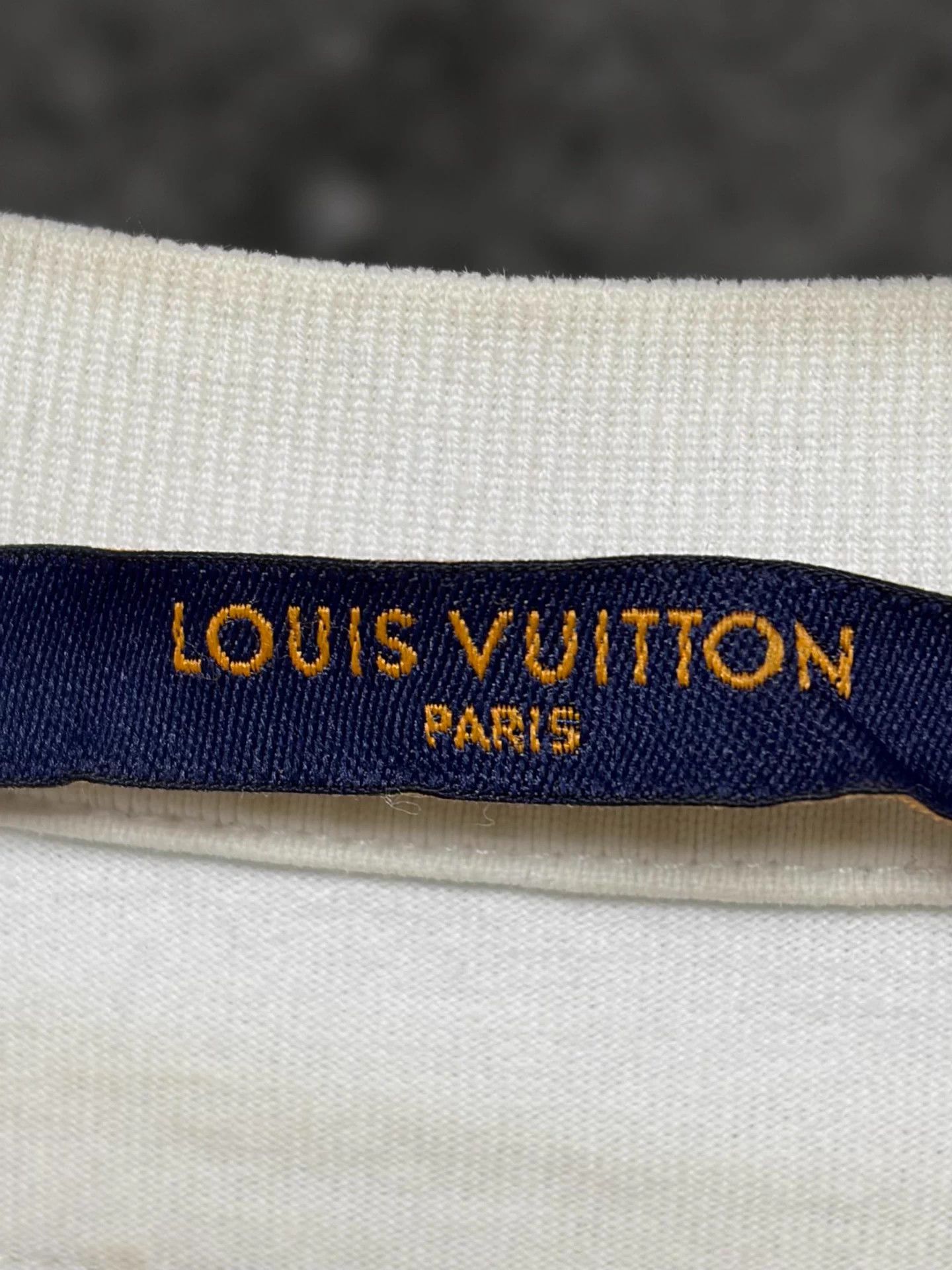 Louis Vuitton LV Flame Graffiti Short Sleeve Tee White XL Size US XL / EU 56 / 4 - 3 Thumbnail