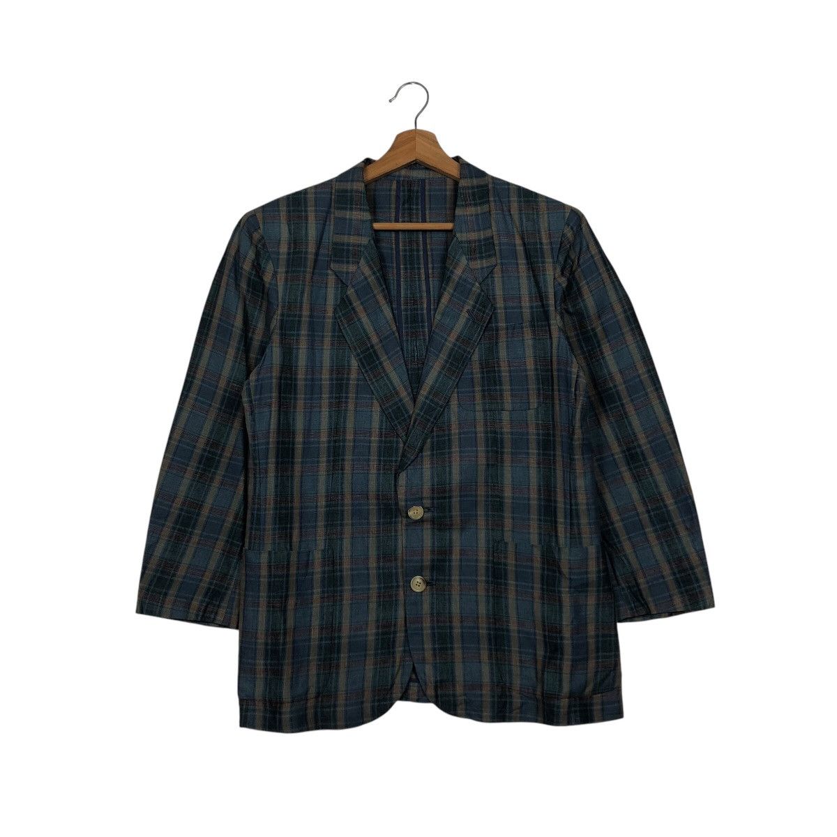 Christian Dior Monsieur 📌Vintage Chore Jacket Christian Dior Monsieur Tartan Design Size US M / EU 48-50 / 2 - 2 Thumbnail