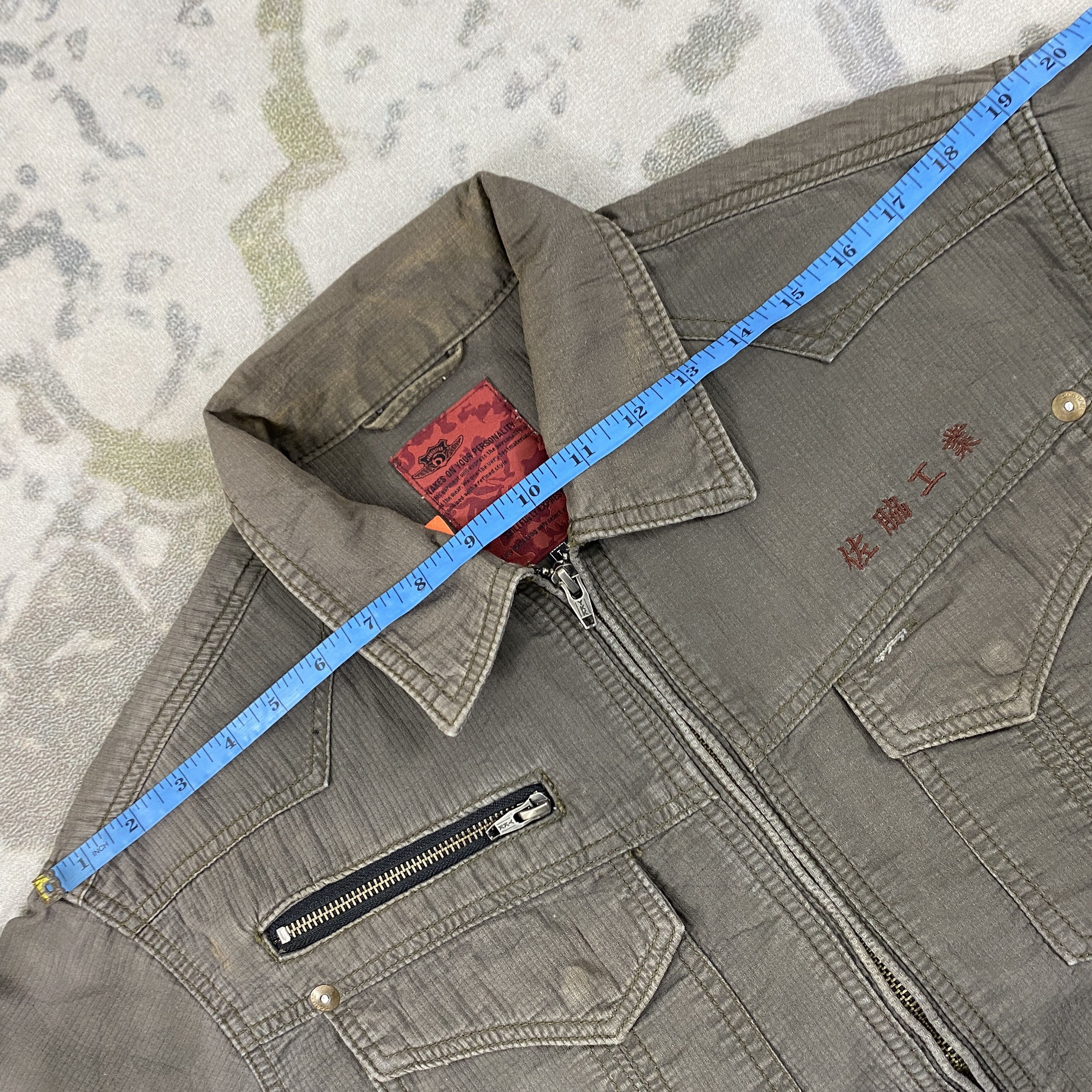 Japanese Brand Vintage Dogman Work Jacket- J524 Size US L / EU 52-54 / 3 - 7 Thumbnail