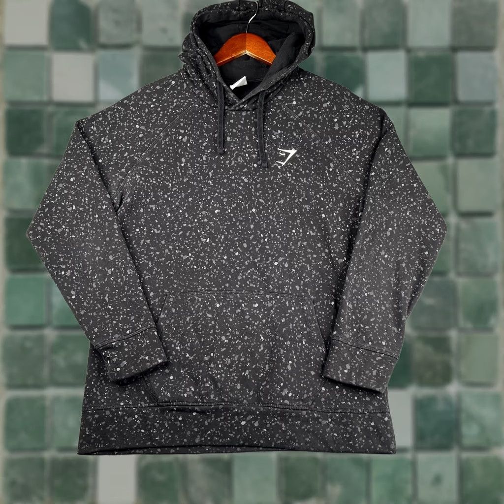 Gymshark Gymshark Onyx V3 Compression Hoodie Black Onyx ✓DAVID