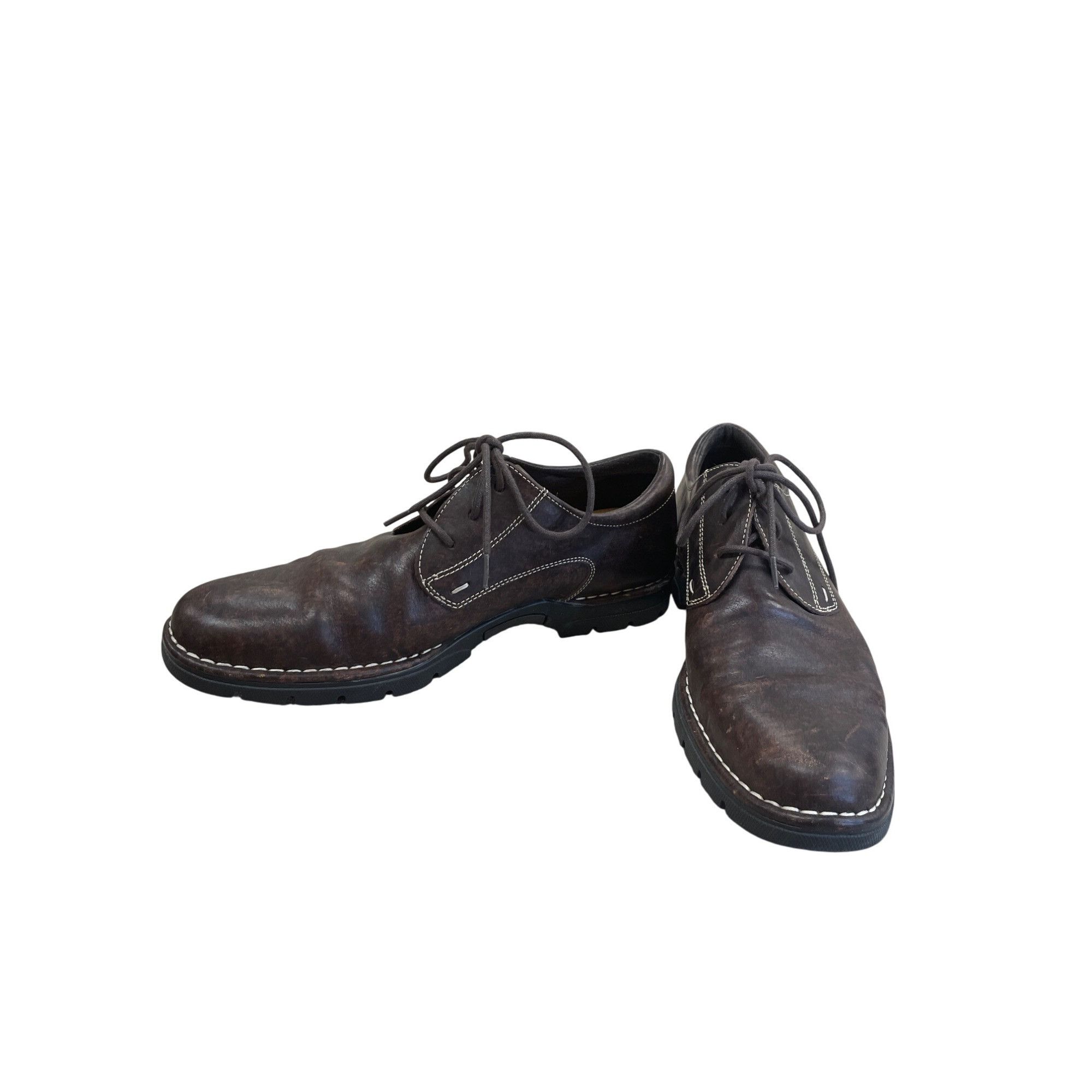 Cole Haan Cole Haan Mens Brown Leather Lace-Up Oxford Dress Shoes Size Size US 9 / EU 42 - 2 Thumbnail