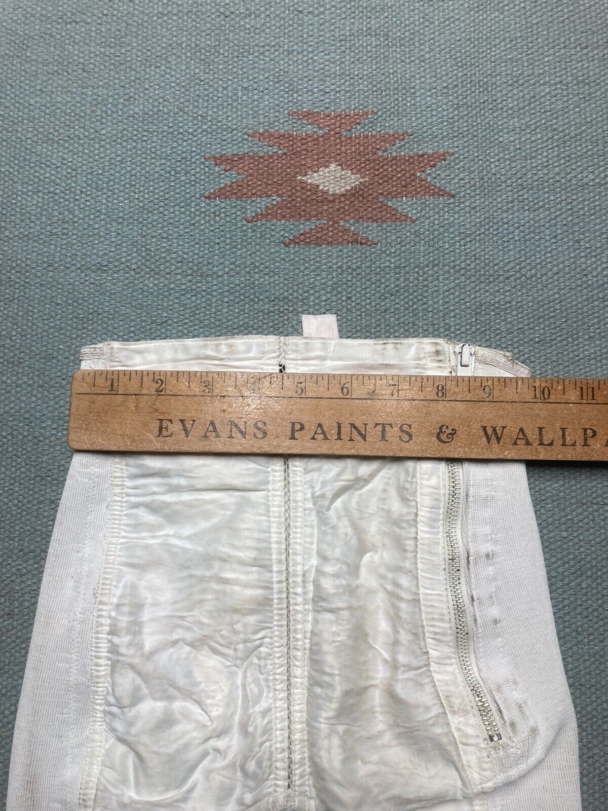 Vintage 50s Lewella Garter Belt Under Garment Lingerie Girdle glide Size ONE SIZE - 8 Thumbnail
