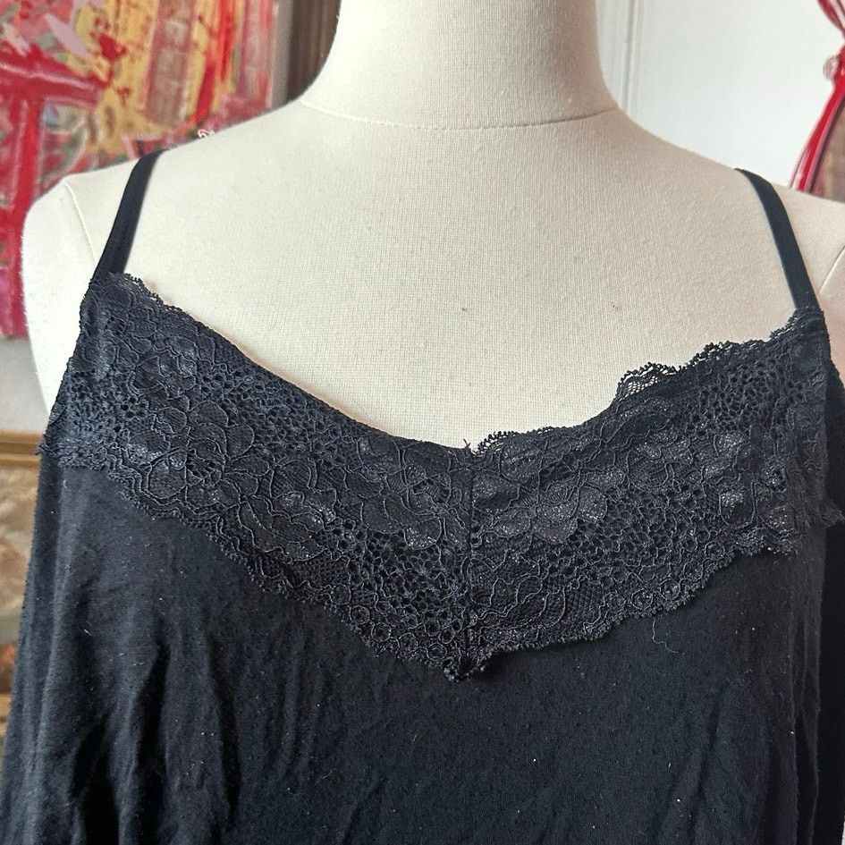 Other lane bryant black lace tank top Size XXL / US 16-18 / IT 52-54 - 2 Thumbnail
