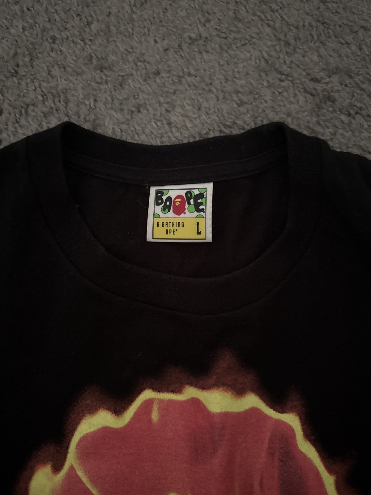 Bape Bape Burning Ape Size US L / EU 52-54 / 3 - 3 Thumbnail