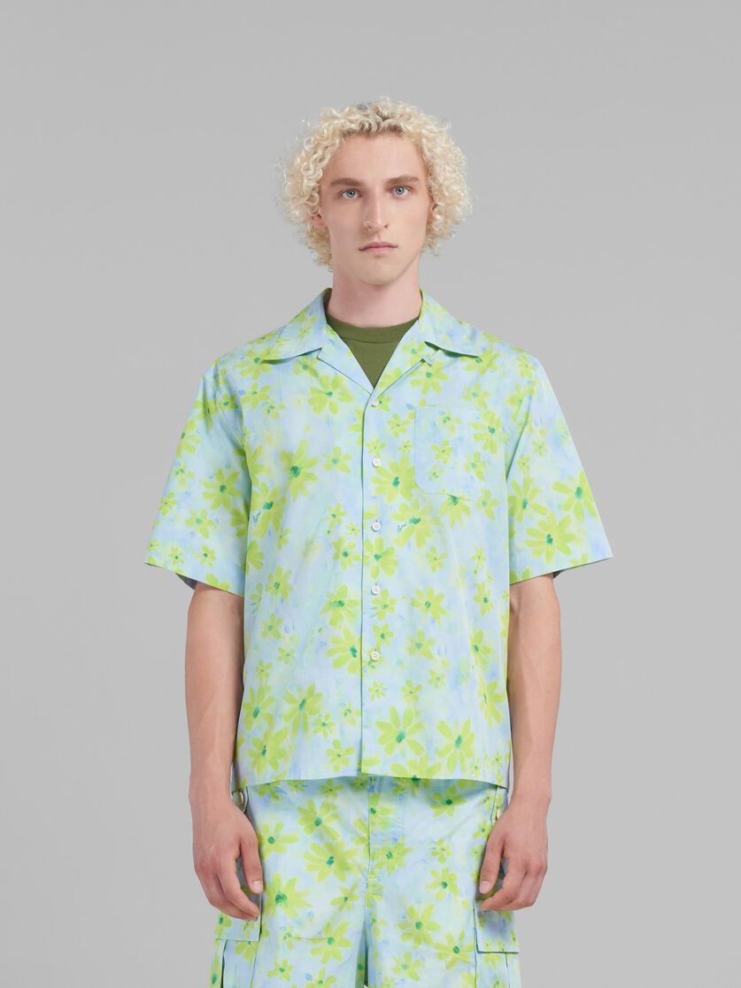 Marni oc11z0525 Bowling Shirt in Multicolor Size US L / EU 52-54 / 3 - 4 Thumbnail
