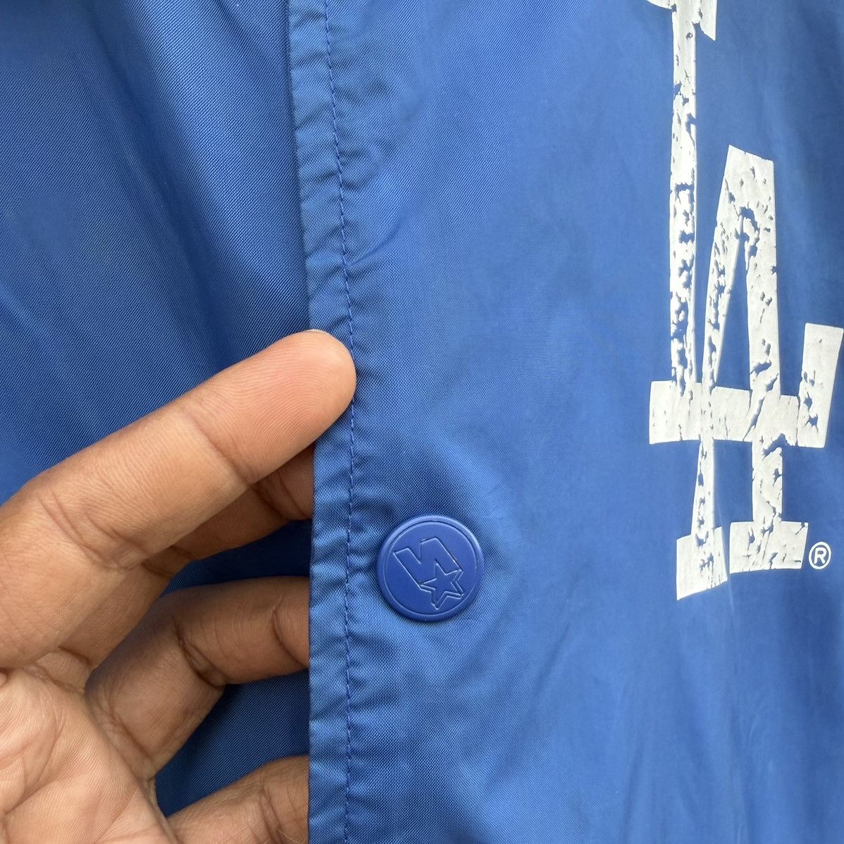 Starter Starter Los Angeles Dodgers Nomo 16 Coach Jacket MLB 1995 Size US L / EU 52-54 / 3 - 13 Thumbnail