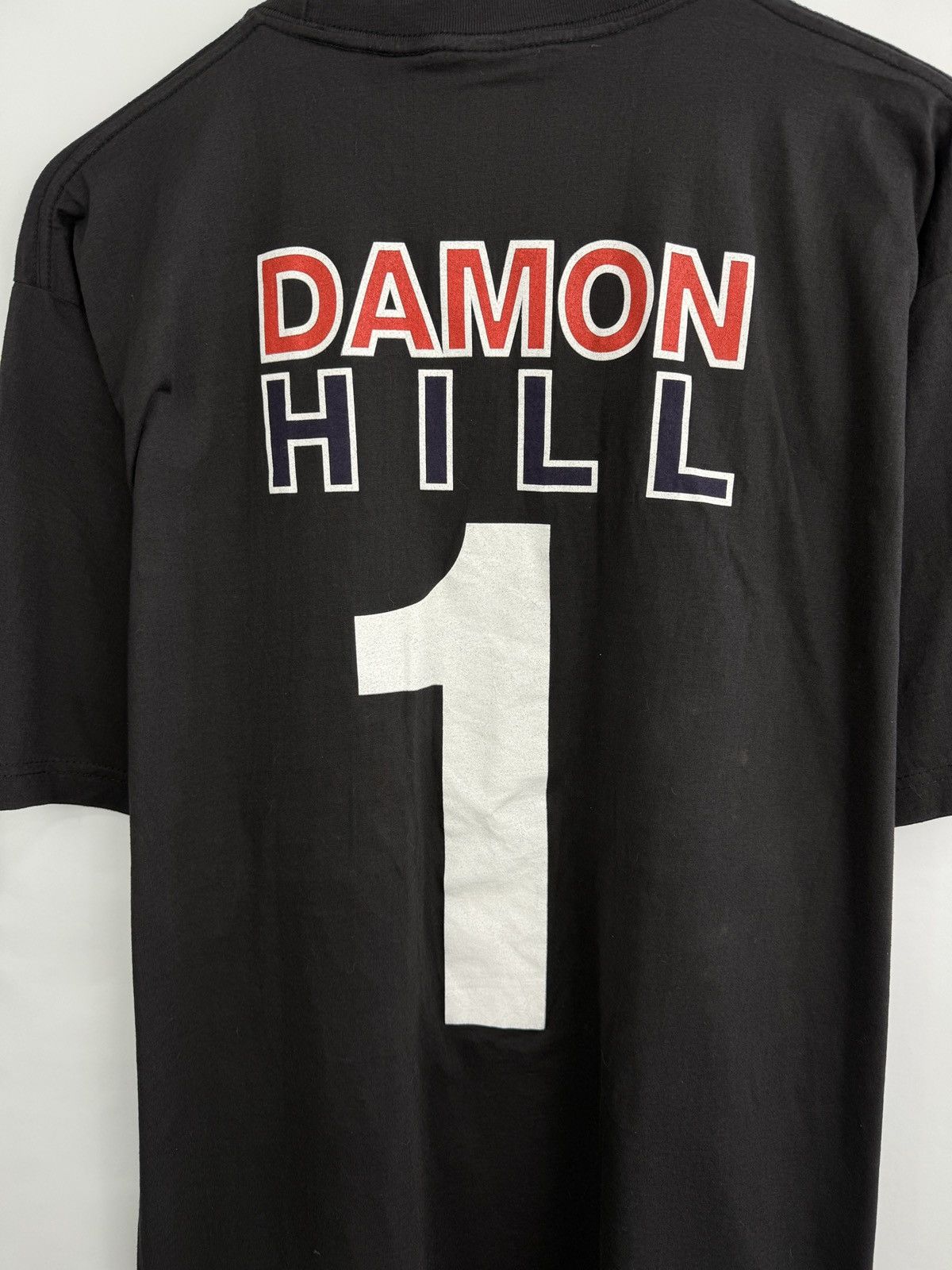 Formula 1 🇬🇧 Vintage 1996 Damon Hill F1 Formula One World Champion Tee Size US XL / EU 56 / 4 - 8 Thumbnail