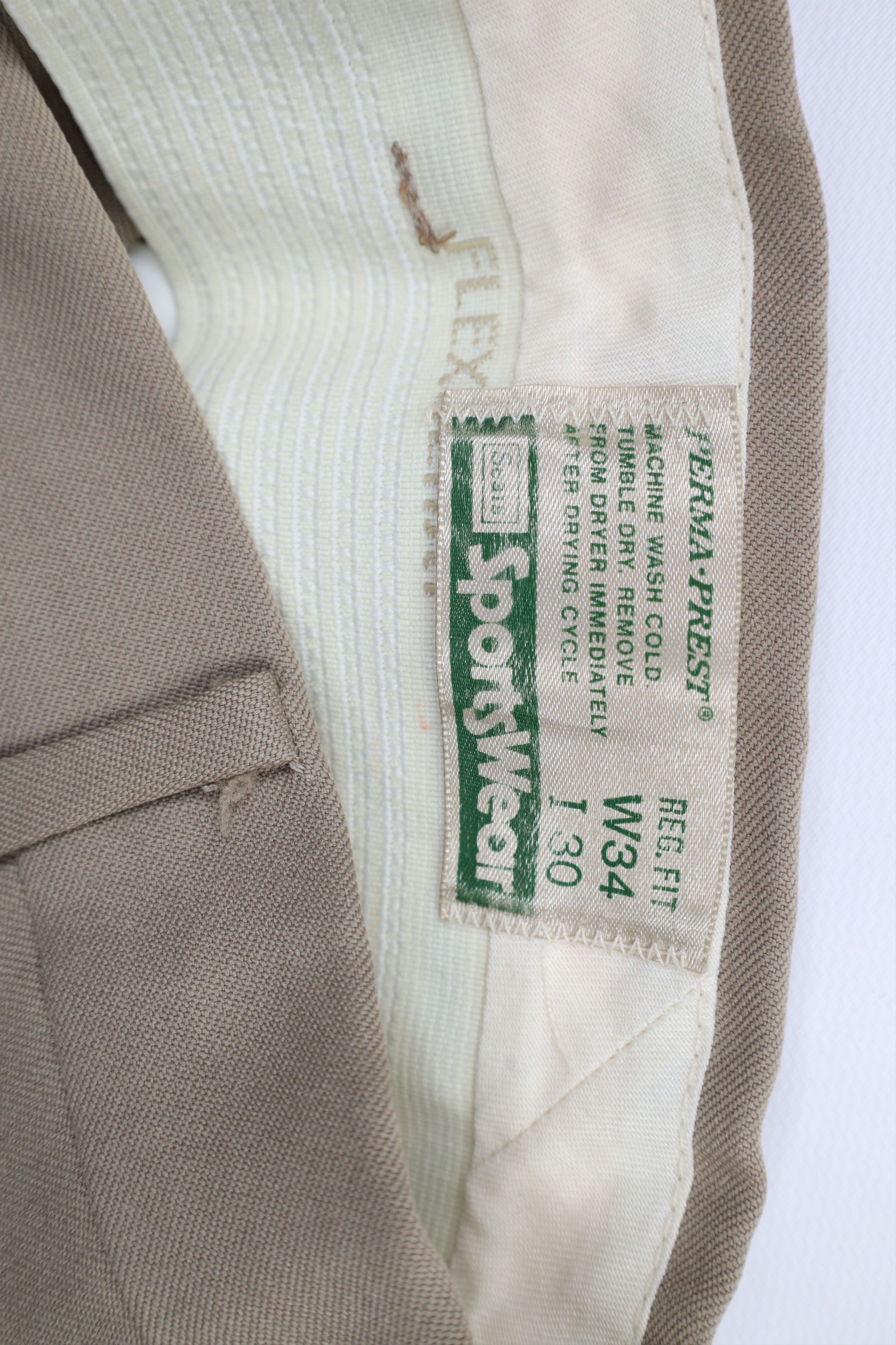 Vintage Vintage 70s Streetwear Wide Leg Bell Bottoms Chino Pants USA Size US 34 / EU 50 - 8 Thumbnail