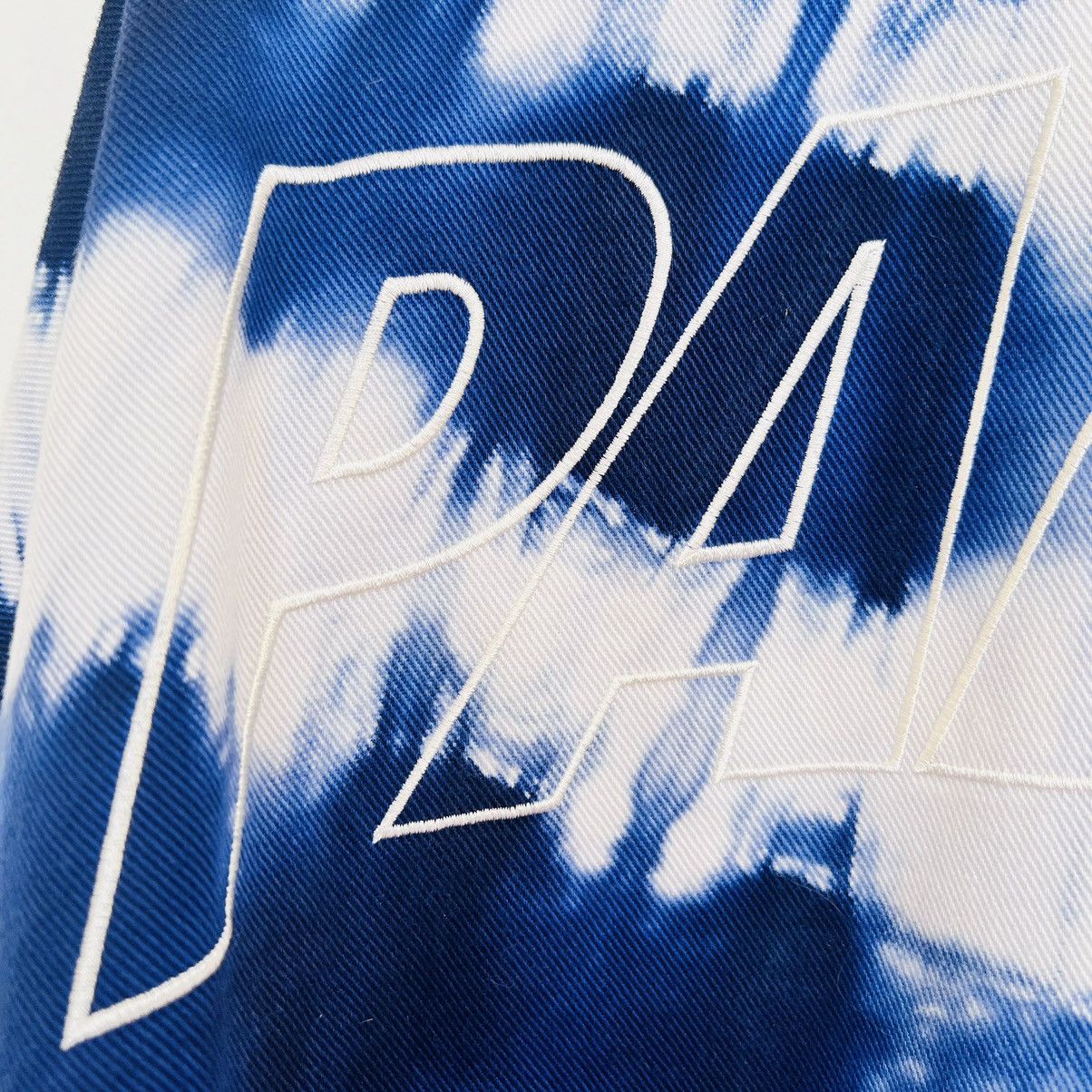 Palace Palace Tie Dye Denim Overshirt Size US L / EU 52-54 / 3 - 8 Thumbnail