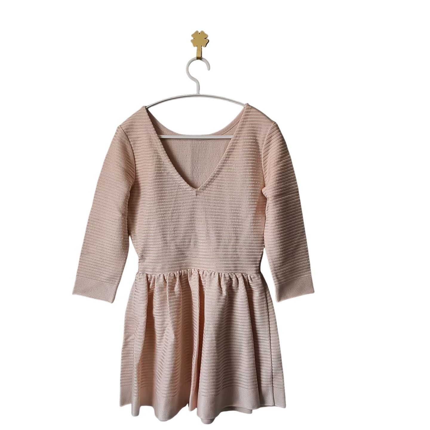 Dior Dior Pink Wool Silk Blend Button Dress Size FR 36 | Grailed display picture 1