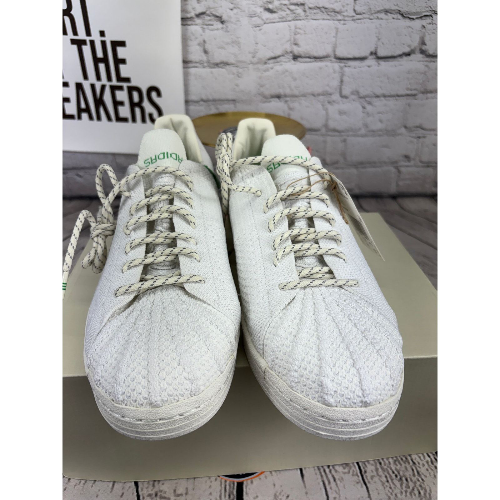 Adidas Adidas x PW Human Race Superstar Primeknit Mens 13 Shoes Size US 13 / EU 46 - 2 Thumbnail