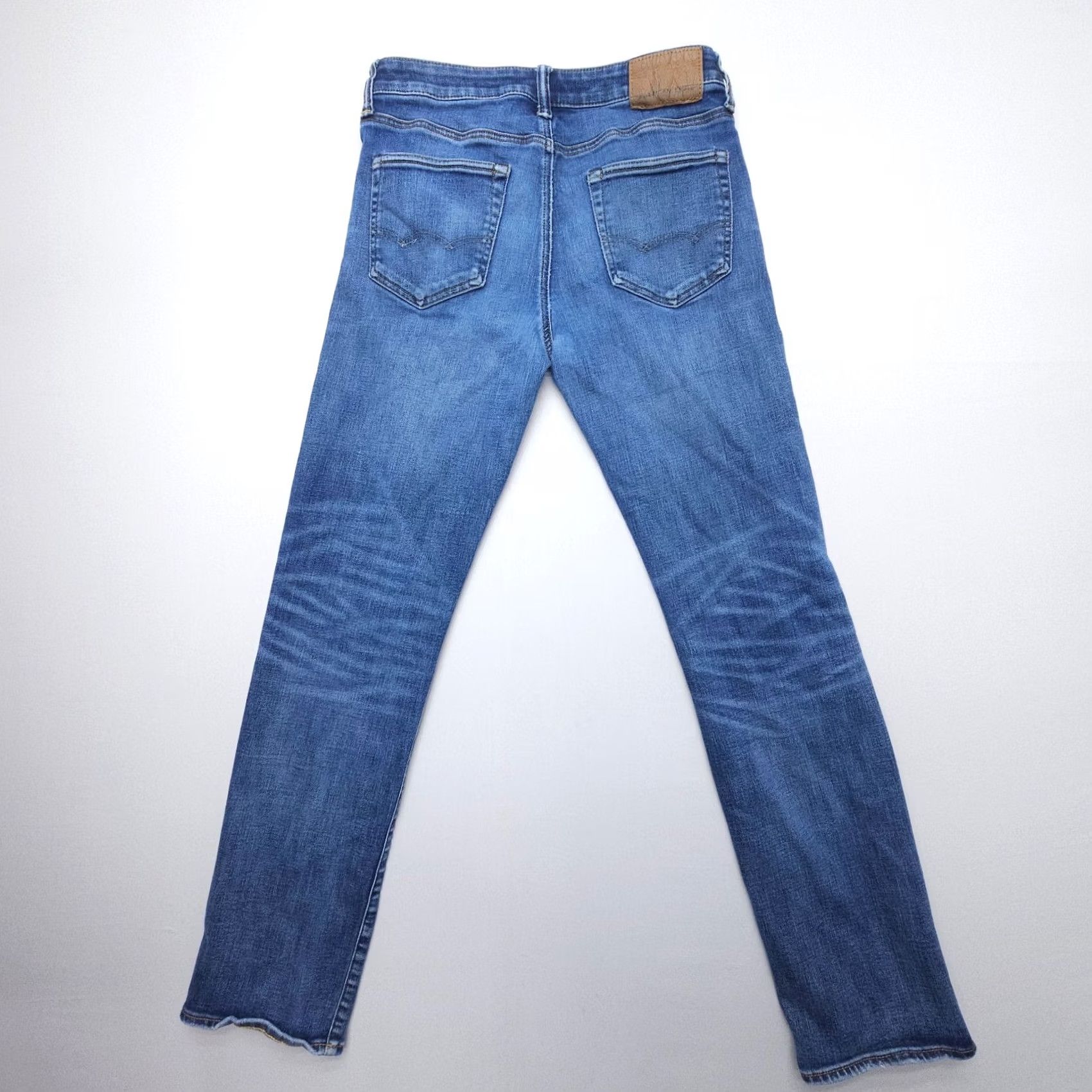 American Eagle Outfitters American Eagle Outfitters Jeans Mens 30 x 34 Dark Wash Airflex Stretch Slim Straight Denim Blue 5-Pocket 30x34 Regular Rise Mid Vintage N/A Mens Size US 30 / EU 46 - 2 Thumbnail