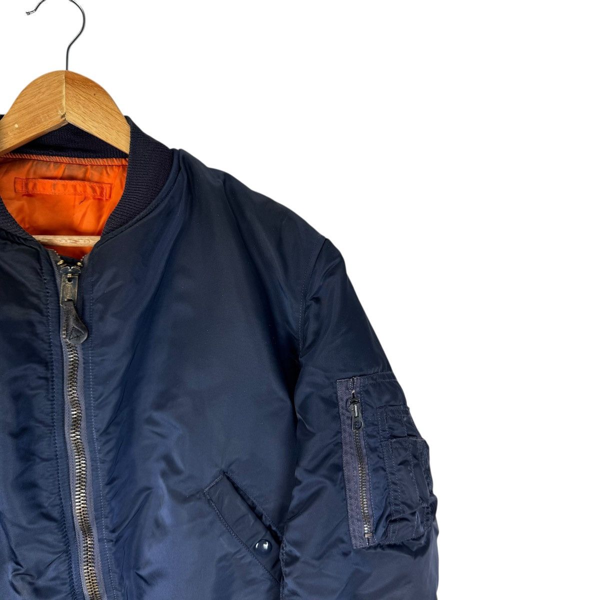 Alpha Industries ☀️60s ALPHA INDUSTRIES MA-1 BOMBER JACKET Size US M / EU 48-50 / 2 - 3 Thumbnail