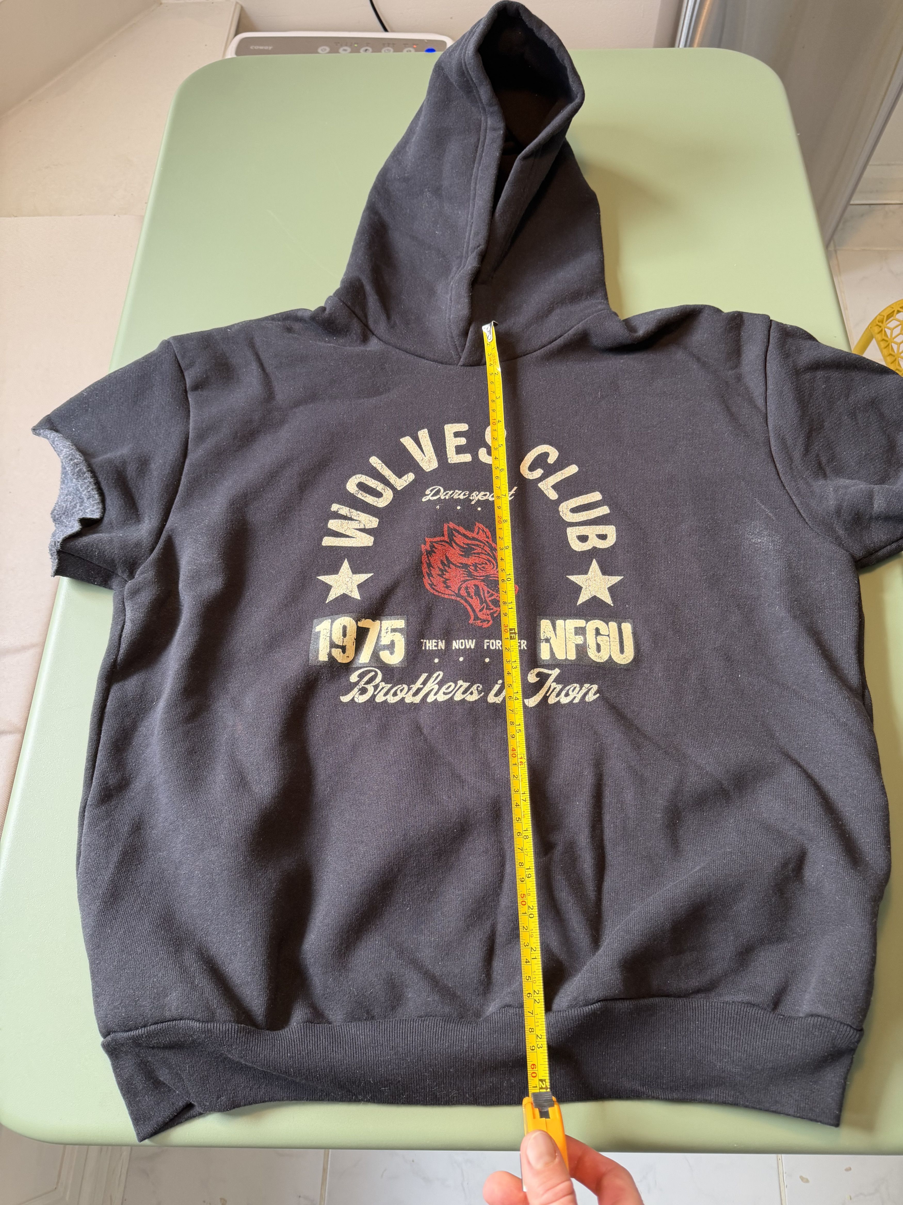 Darc Sport DarcSport Brothers In Iron Cap Sleeve Hoodie in Black Size US L / EU 52-54 / 3 - 6 Thumbnail