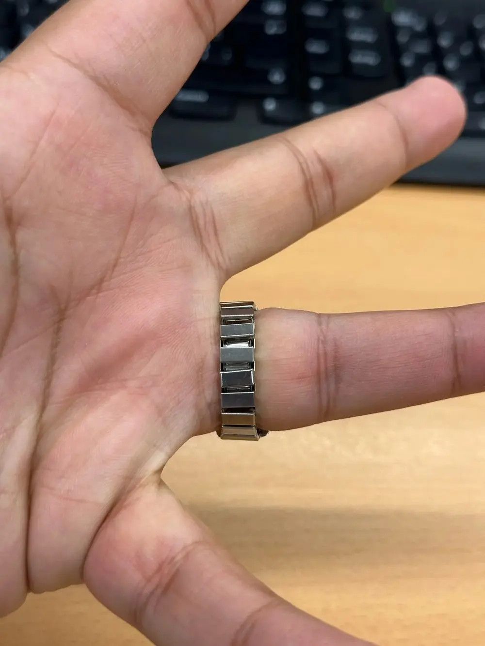 Jewelry Adjustable Watch Finger Ring Size ONE SIZE - 3 Thumbnail