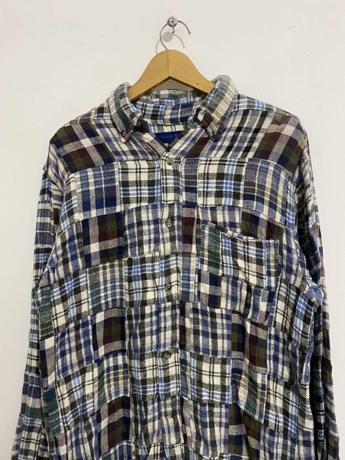 Vintage Japanese flannel patchwork design ifsixwasnine lgb styled Size US L / EU 52-54 / 3 - 2 Thumbnail