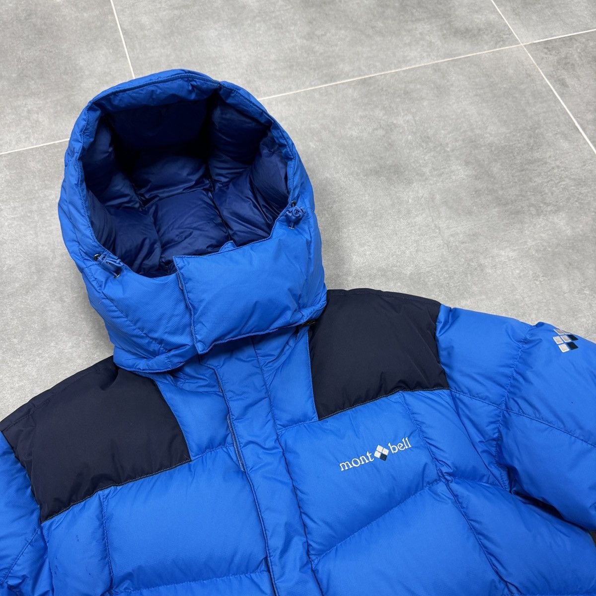 Montbell Montbell EX800 Blue Down Windstopper Jacket Men Size L Size US L / EU 52-54 / 3 - 13 Thumbnail