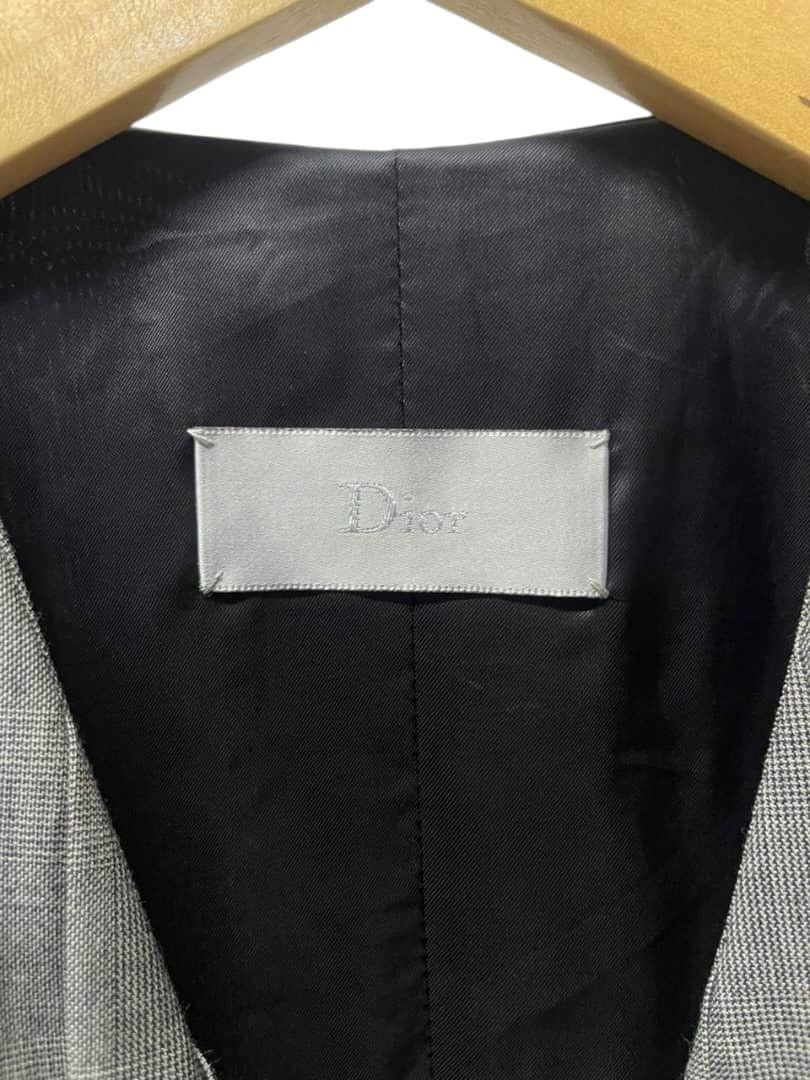 Dior Dior Homme x Hide Slimane Pleated Vest Size 46R - 7 Thumbnail