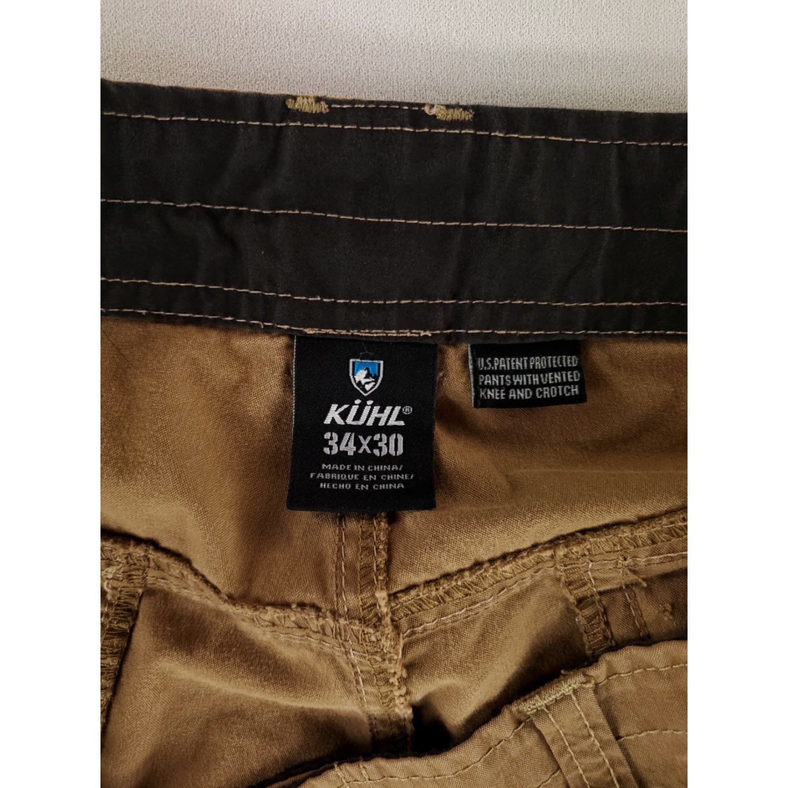 Vintage Kuhl Konfidant Air Pant Pants Brown Mens 34x30 34x29 Actual Cargo Pants Mens Brown 34 29 Inseam Mens Size US 34 / EU 50 - 6 Thumbnail