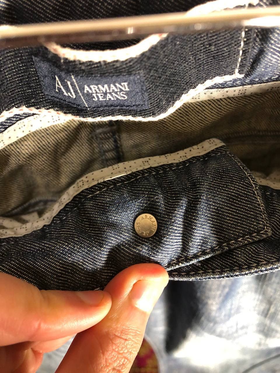 Armani VINTAGE ARMANI JEANS DENIM ITALIAN DESIGNER RETRO Y2K 90s Size US 32 / EU 48 - 7 Thumbnail