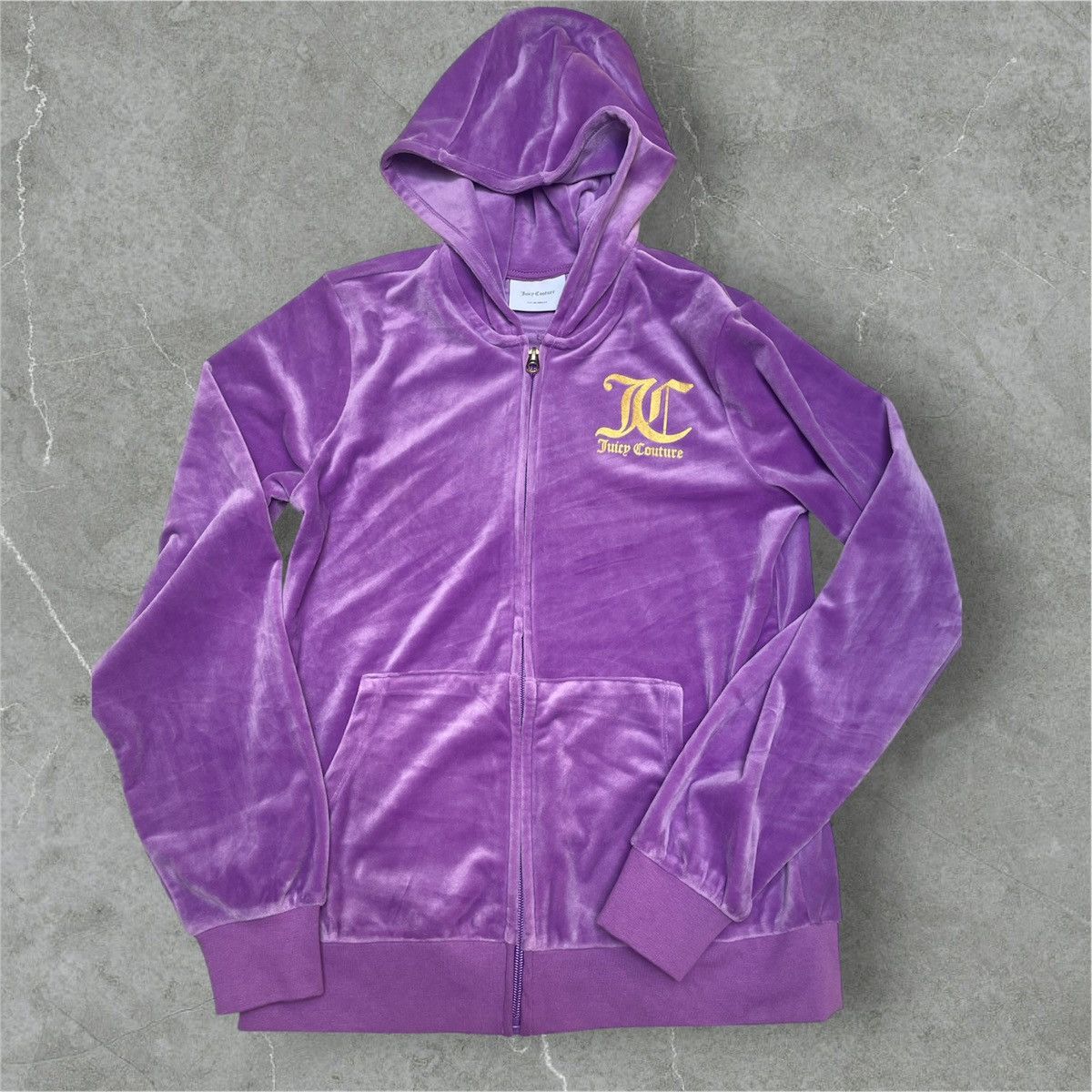 Juicy Couture Juicy Couture big logo designer fashion archive zip hoodie Size S / US 4 / IT 40 - 2 Thumbnail