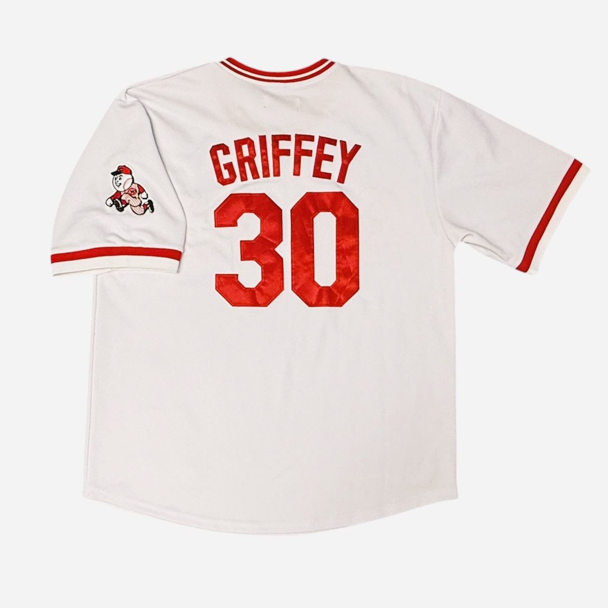 Mitchell & Ness Vintage Ken GRIFFEY Jr Cincinnati REDS Baseball Jersey XXL Size US XXL / EU 58 / 5 - 2 Thumbnail