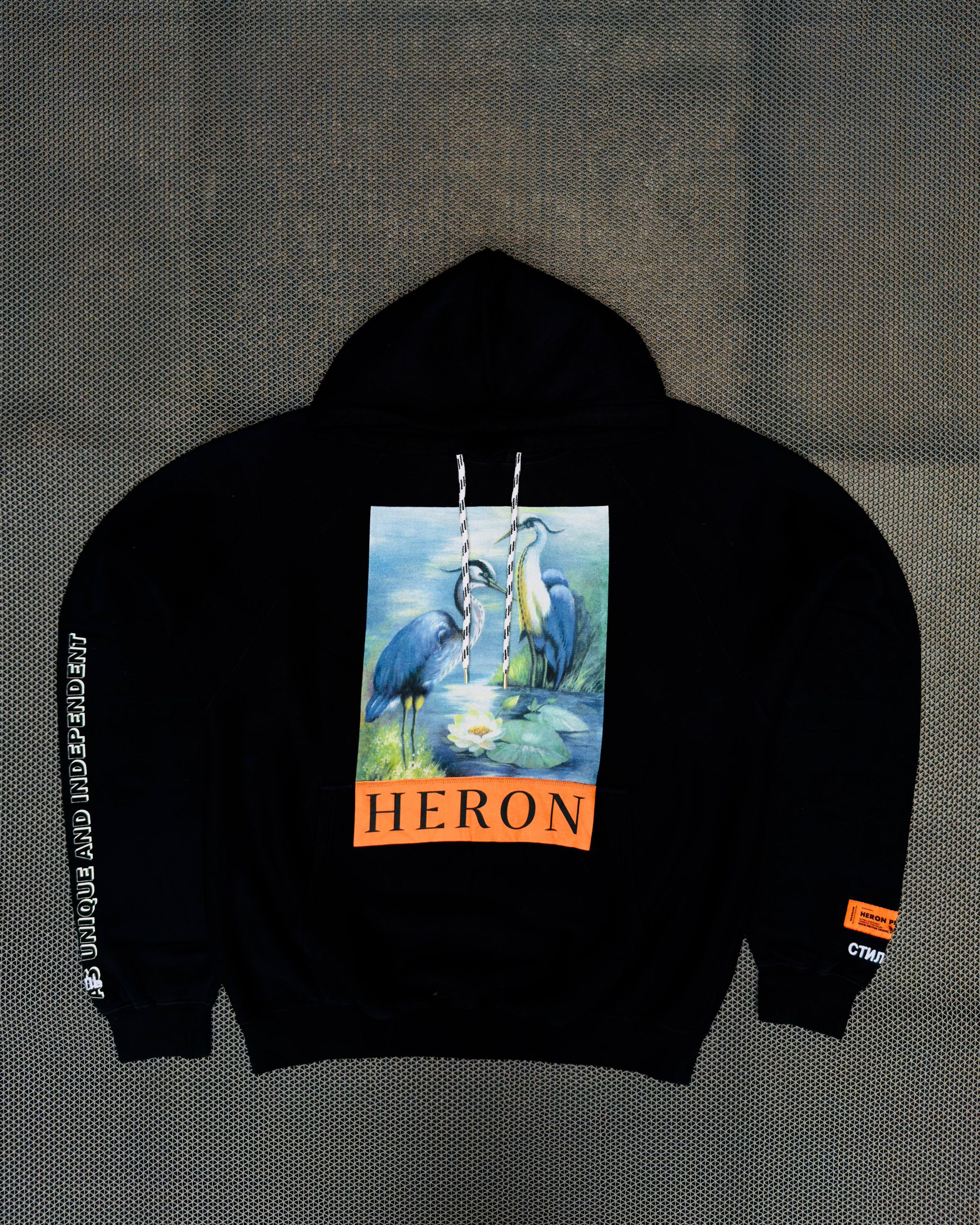 Heron Preston HERON PRESTON KK HERON’S REGLAN HOODIE Size US M / EU 48-50 / 2 - 1 Thumbnail