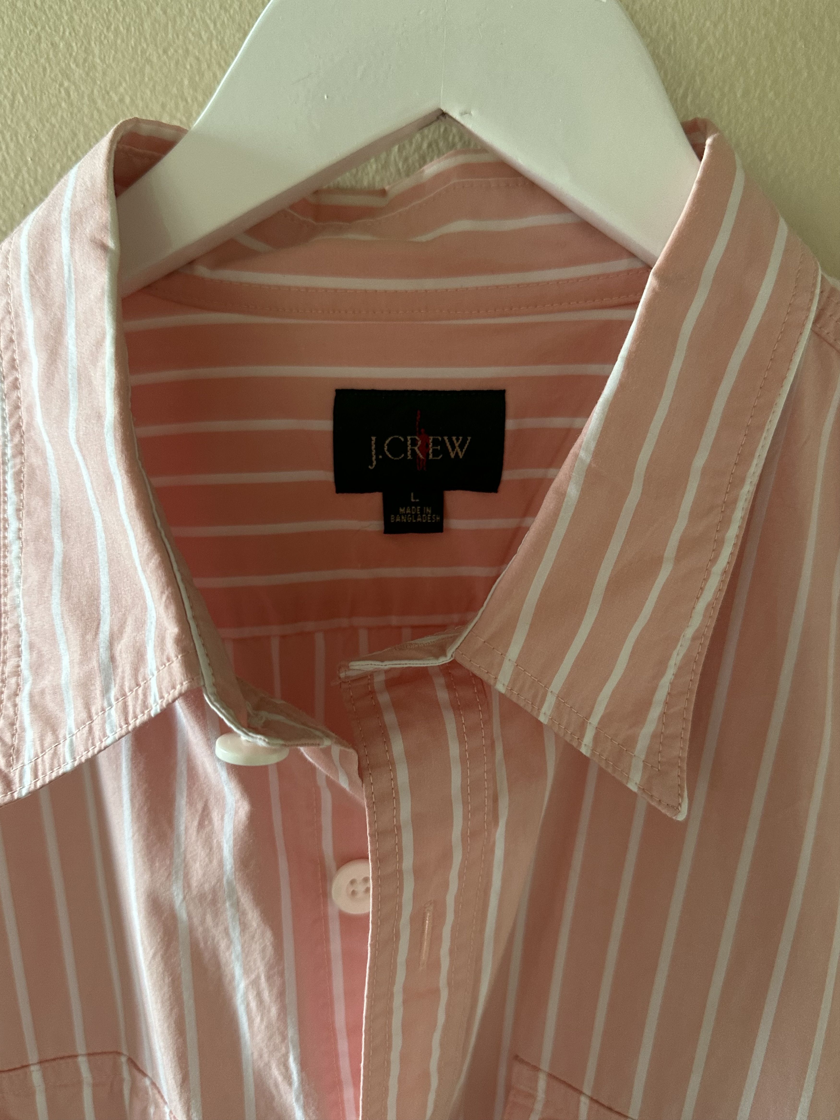 J.Crew Striped cotton work shirt SS24 Size US L / EU 52-54 / 3 - 4 Thumbnail