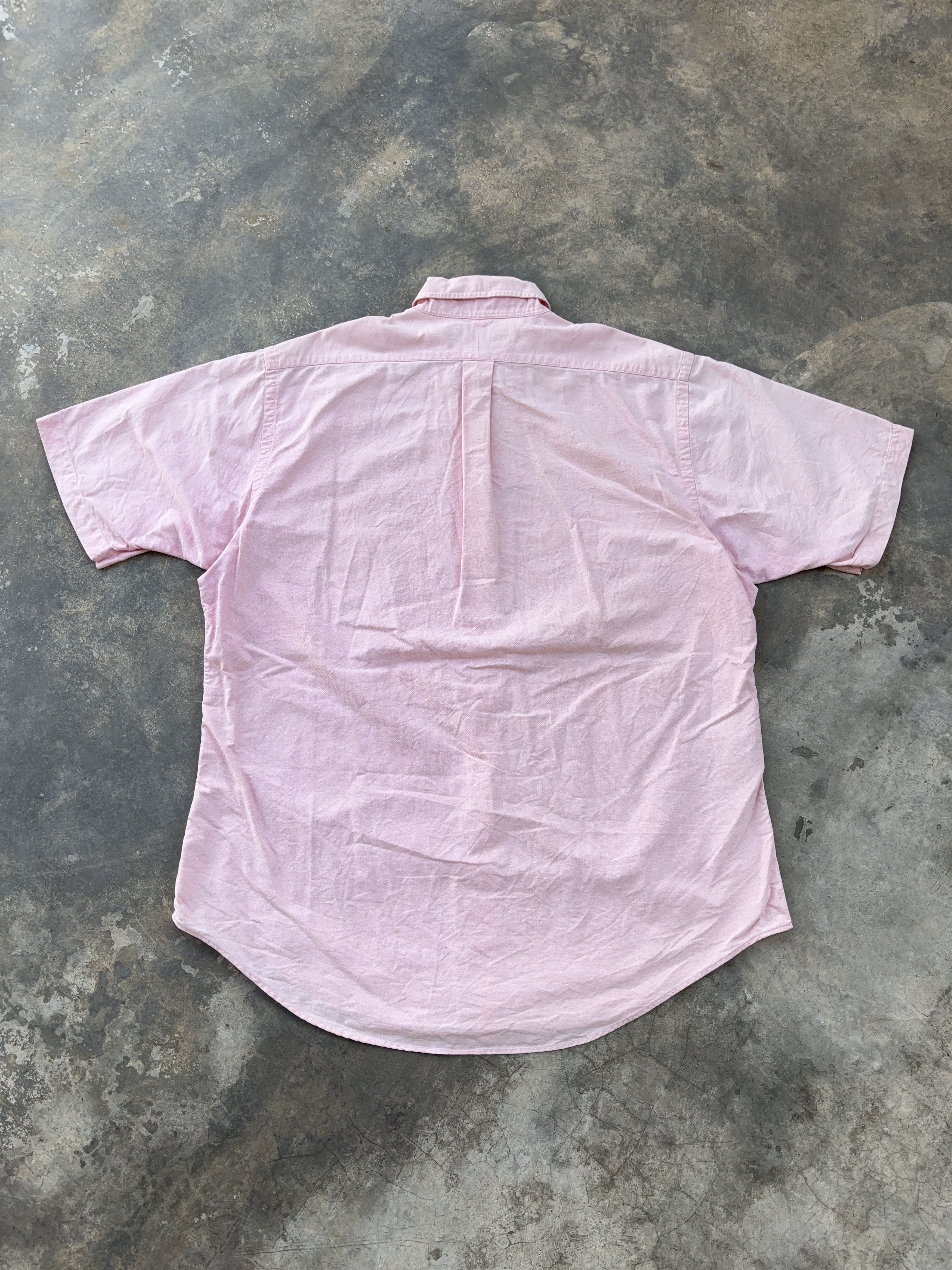 Ralph Lauren Ralph Lauren Pink Short Sleeve Button Up Shirt Size US L / EU 52-54 / 3 - 9 Thumbnail