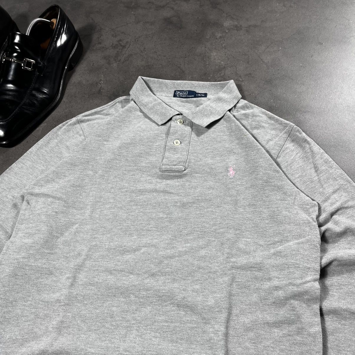 Polo Ralph Lauren Polo Ralph Lauren Small Pony Longsleeve Rugby Shirt Tee Size US S / EU 44-46 / 1 - 9 Thumbnail