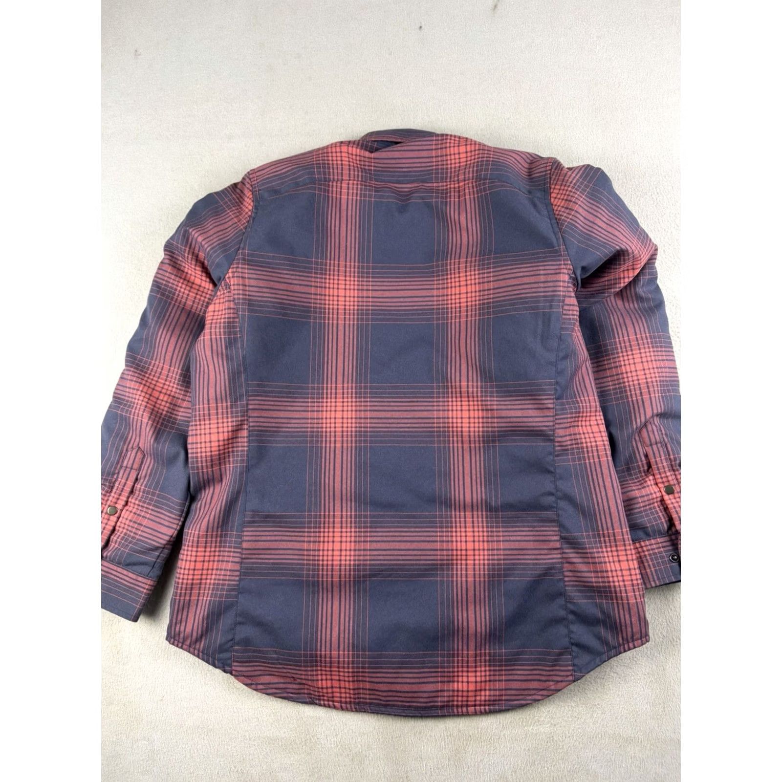 Flylow Flylow Penny Flannel Insulated Shirt Jacket Shacket Womens Large Plaid Snap Multicolor Winter Insulated Jacket Womens L Size L / US 10 / IT 46 - 4 Thumbnail