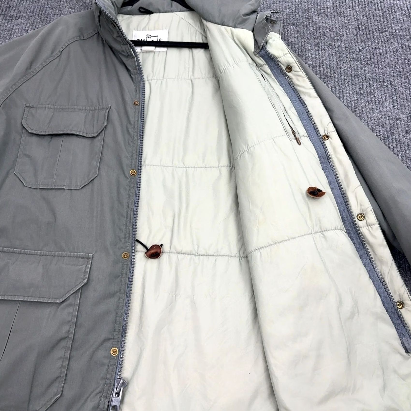 Vintage VINTAGE Woolrich Field Jacket Mens XL Green Utility Four Pocket Coat Gorpcore Size US XL / EU 56 / 4 - 7 Thumbnail