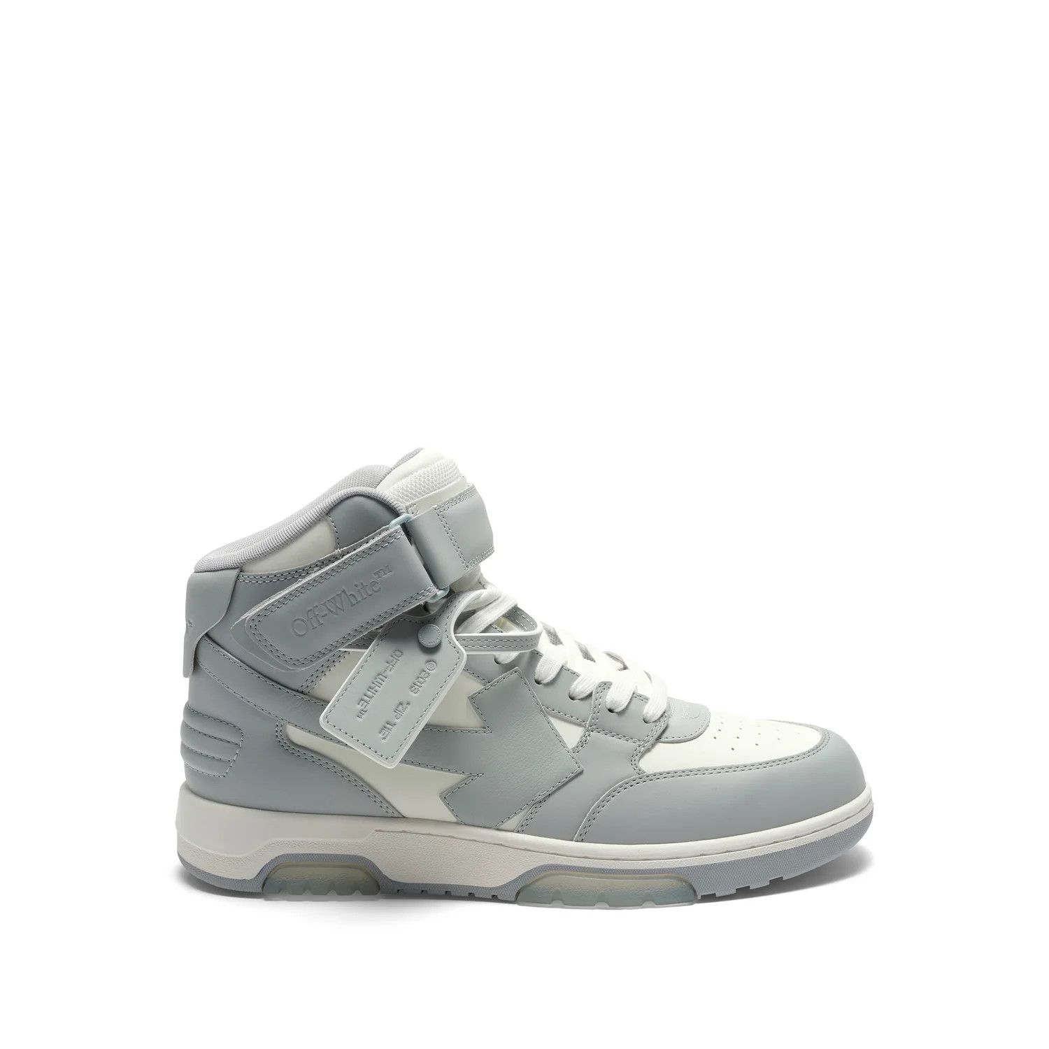 Off-White o1mris0824 Sneaker in White & Grey Size US 6 / EU 39 - 1 Thumbnail