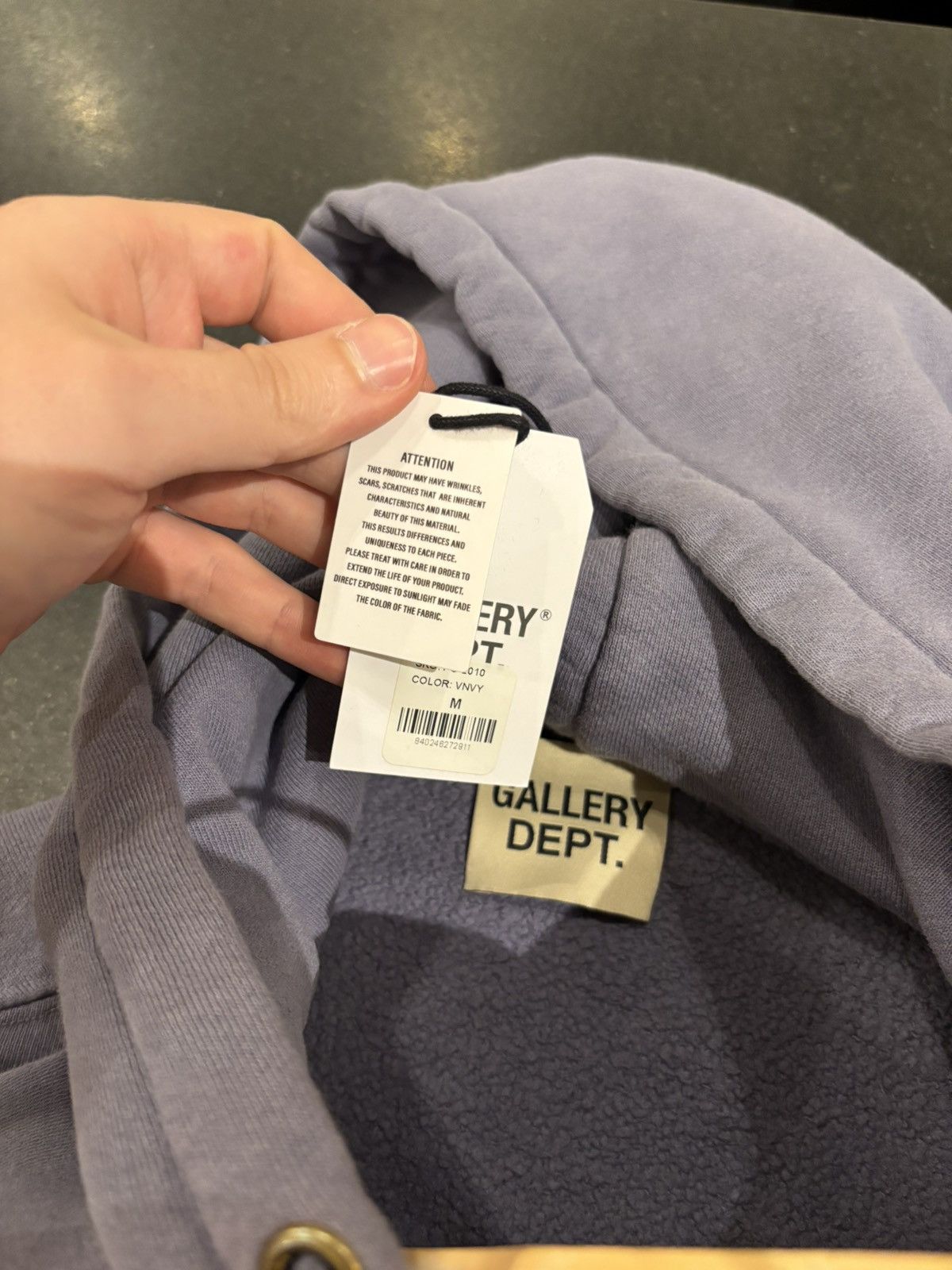 Gallery Dept. Gallery Dept propert of gallery dept hoodie Size US M / EU 48-50 / 2 - 7 Thumbnail