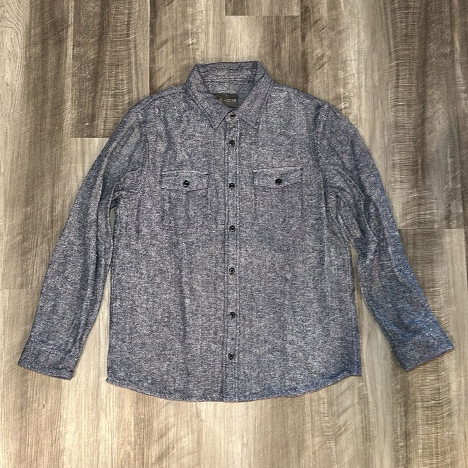 Slate & Stone Slate & Stone Long Sleeve Button Down Shirt Jacket - Medium Size US M / EU 48-50 / 2 - 2 Thumbnail