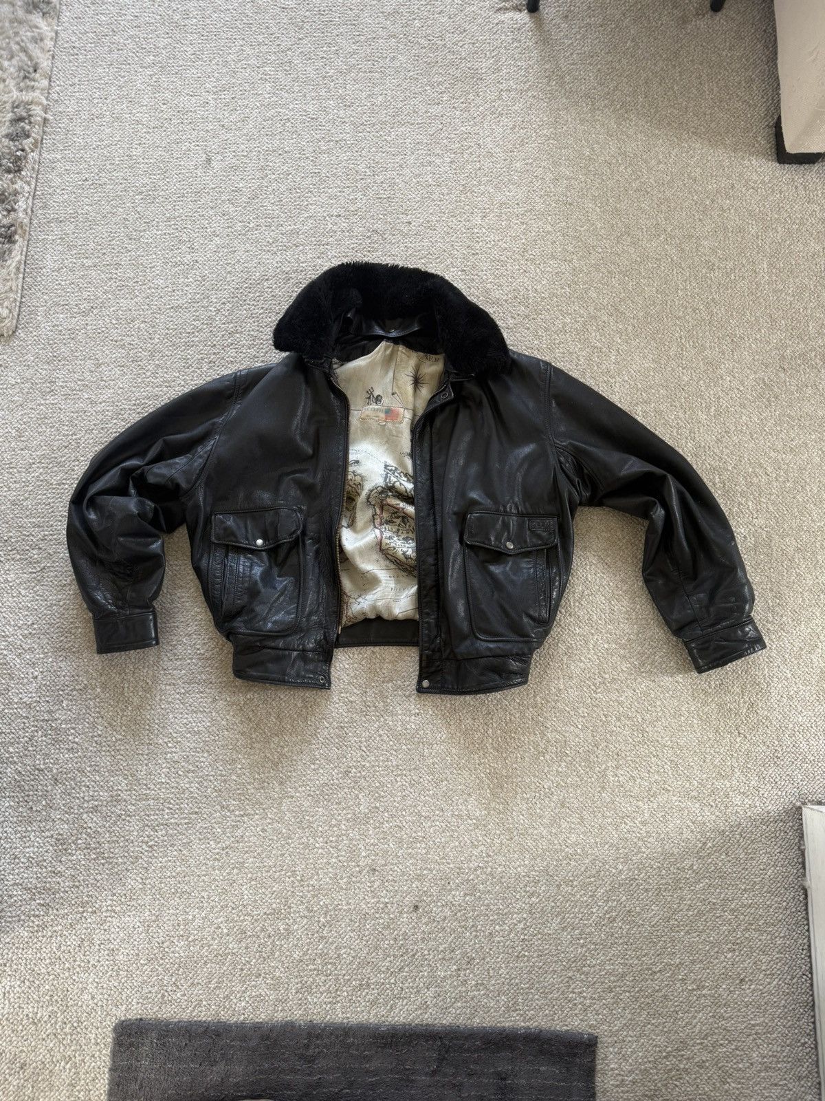 Schott VINTAGE Italian made bootleg schott jacket Size US L / EU 52-54 / 3 - 1 Thumbnail