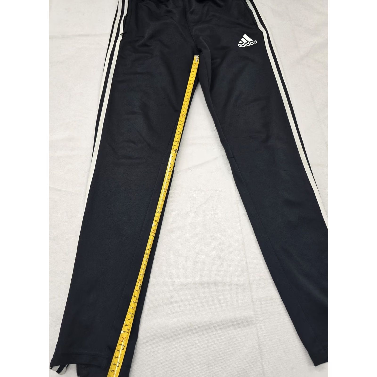 Adidas Adidas Black Track Pants XL 3-Stripes Drawstring Unisex pants Unisex Adults Regular XL Black 3-Stripes Track Pants Adidas Size 40" / US 18 - 7 Thumbnail