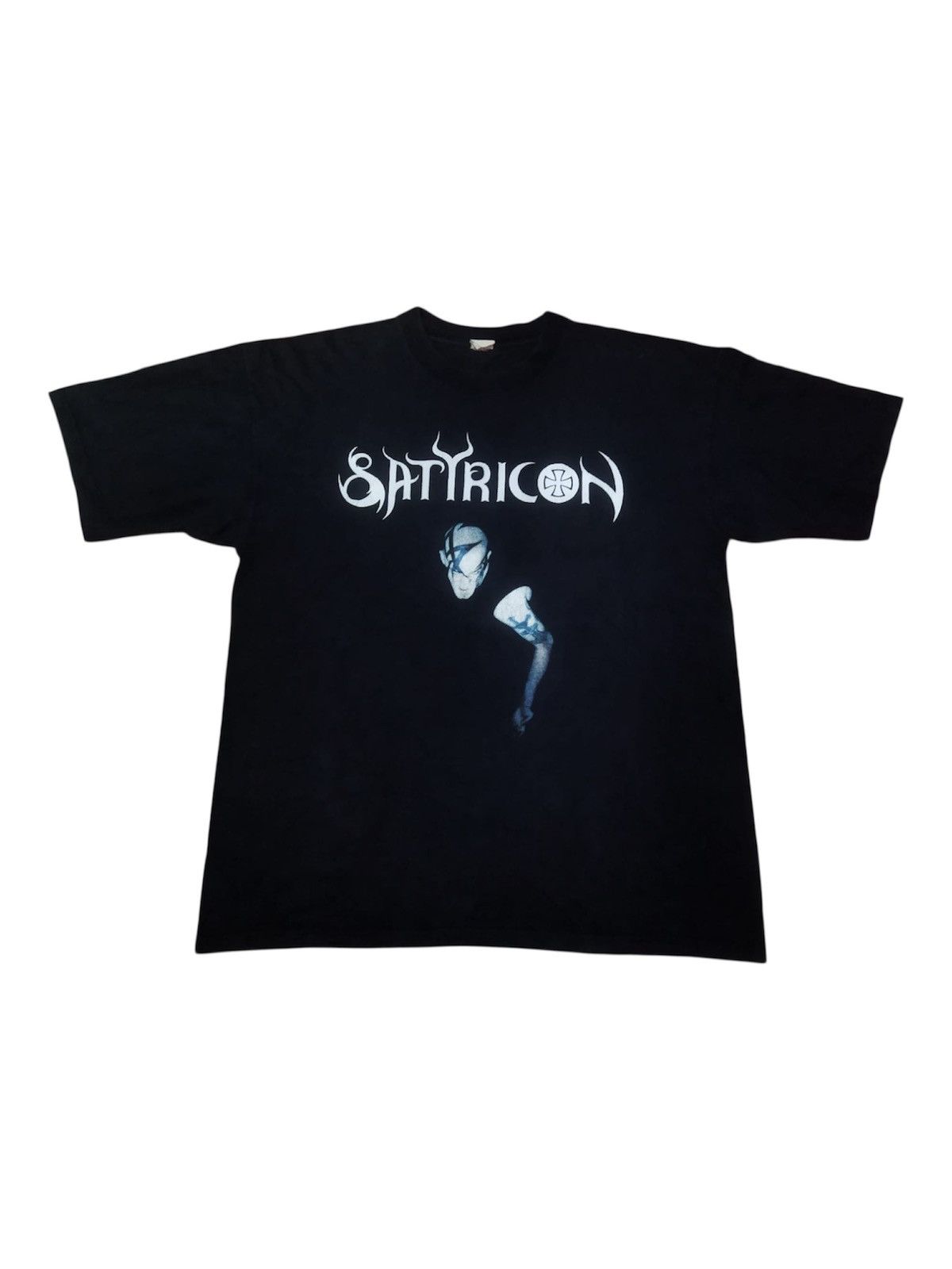 Band Tees Vintage 1990s Satyricon Real Darkness Tee Size US XL / EU 56 / 4 - 1 Thumbnail