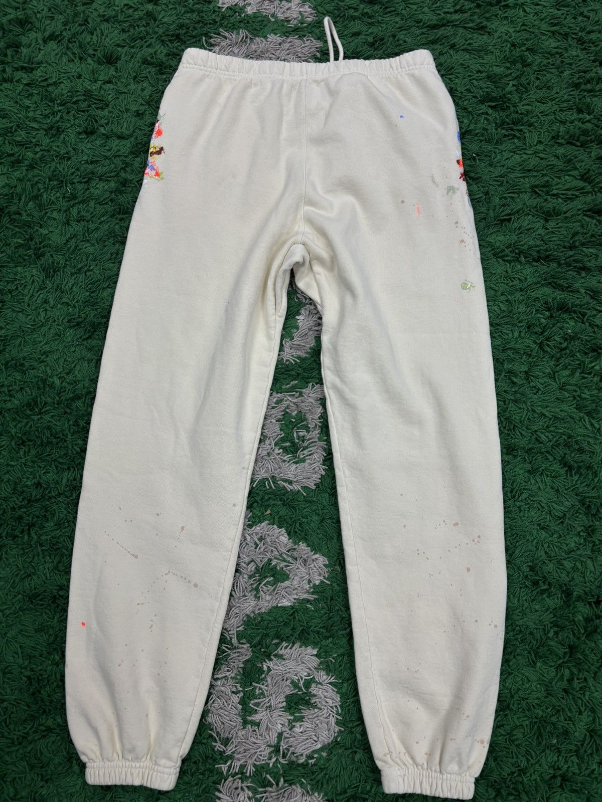 Gallery Dept. Gallery Dept Sweatpants Cream Paint Splatter Size US 36 / EU 52 - 2 Thumbnail